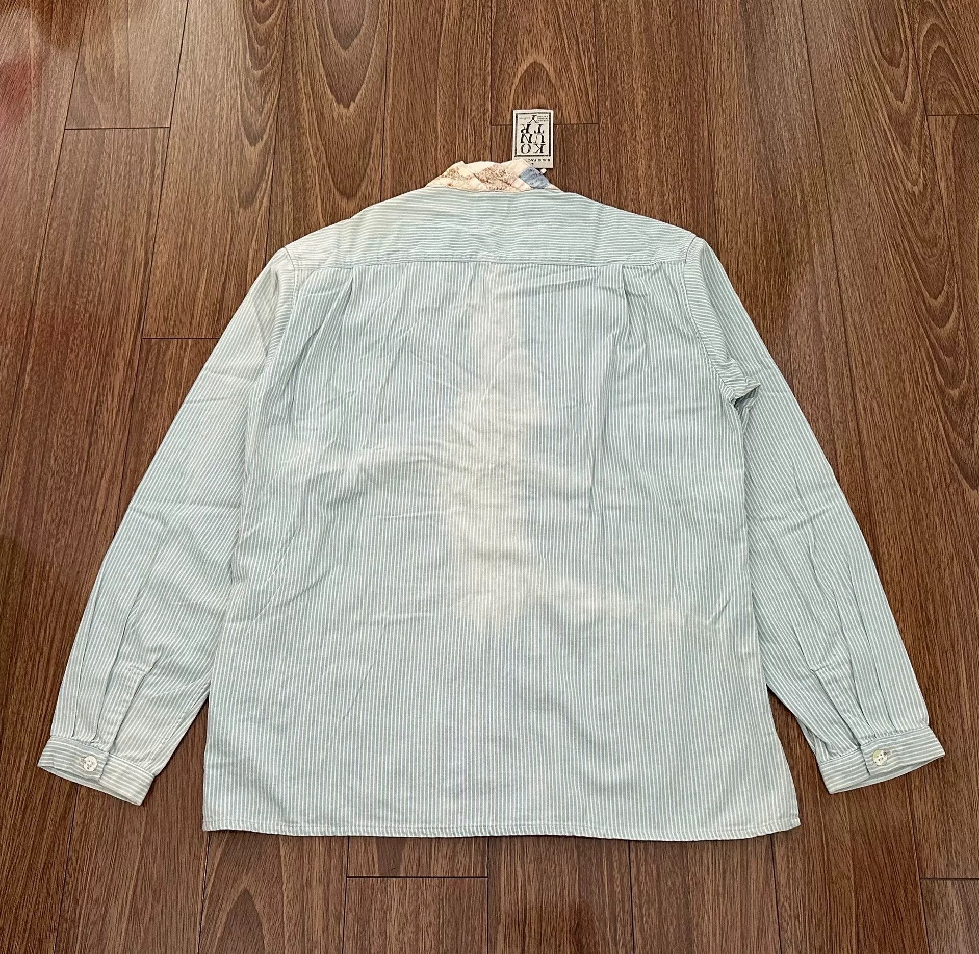 Kapital Kountry vintage lhamo stripe shirt by kapital kountry Size US M / EU 48-50 / 2 - 2 Thumbnail