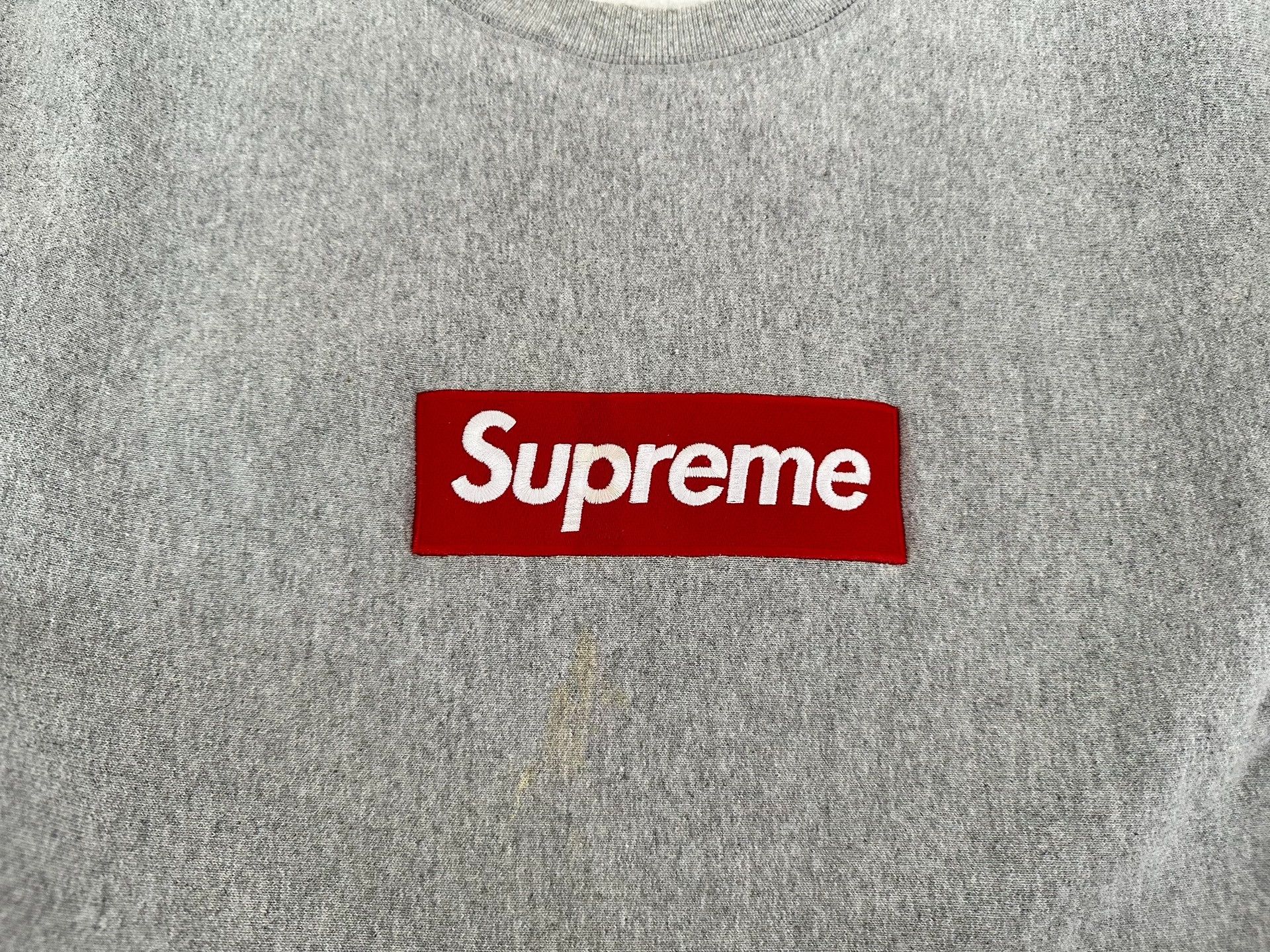 Supreme supreme box logo crewneck sweatshirt 18fw Size US L / EU 52-54 / 3 - 3 Thumbnail