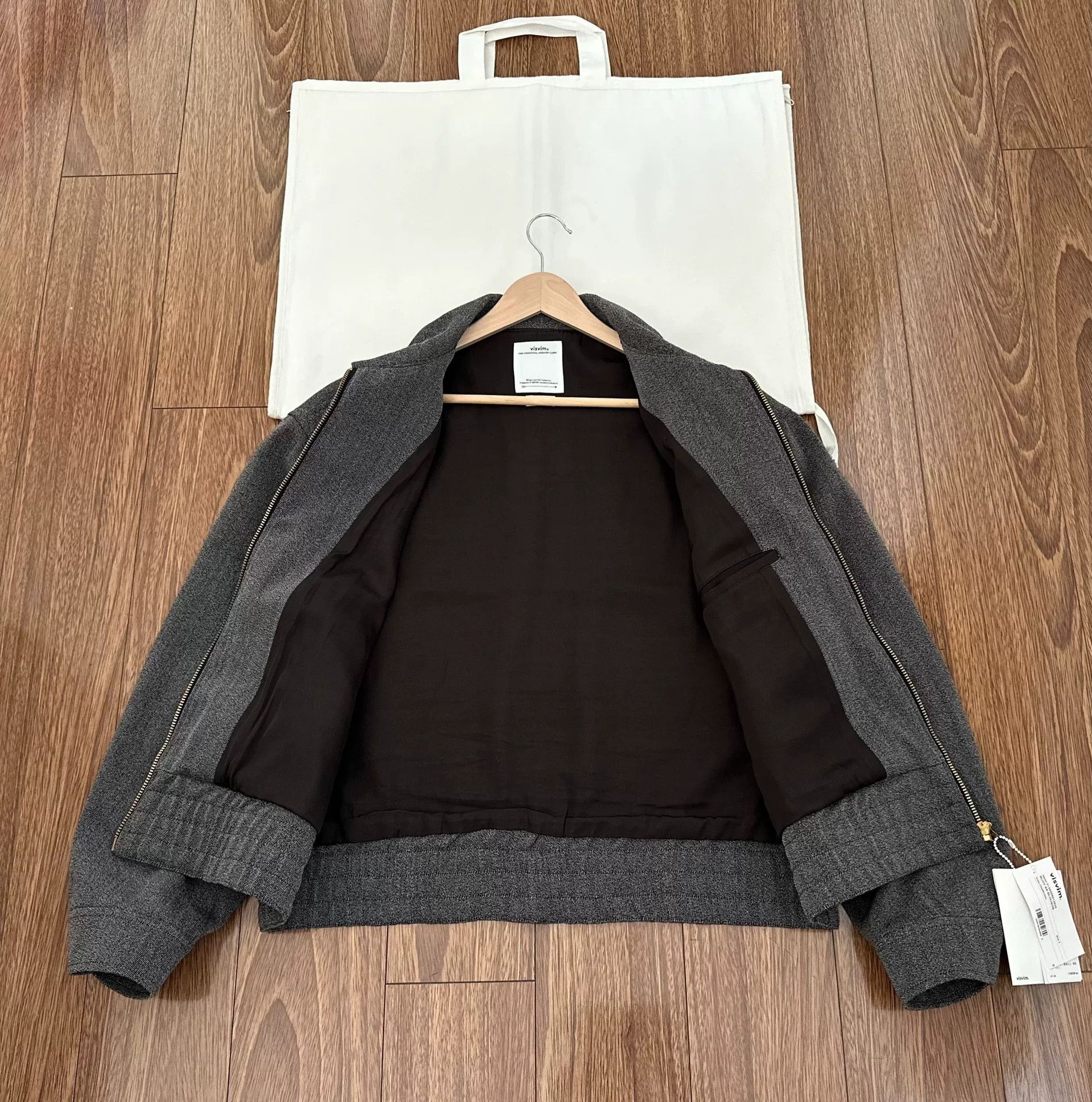 Visvim visvim rudy sb blouson jacket charcoal gray Size US M / EU 48-50 / 2 - 3 Thumbnail
