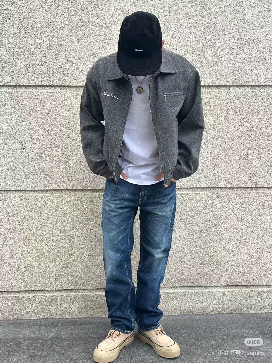 Visvim visvim rudy sb blouson jacket charcoal gray Size US M / EU 48-50 / 2 - 7 Thumbnail