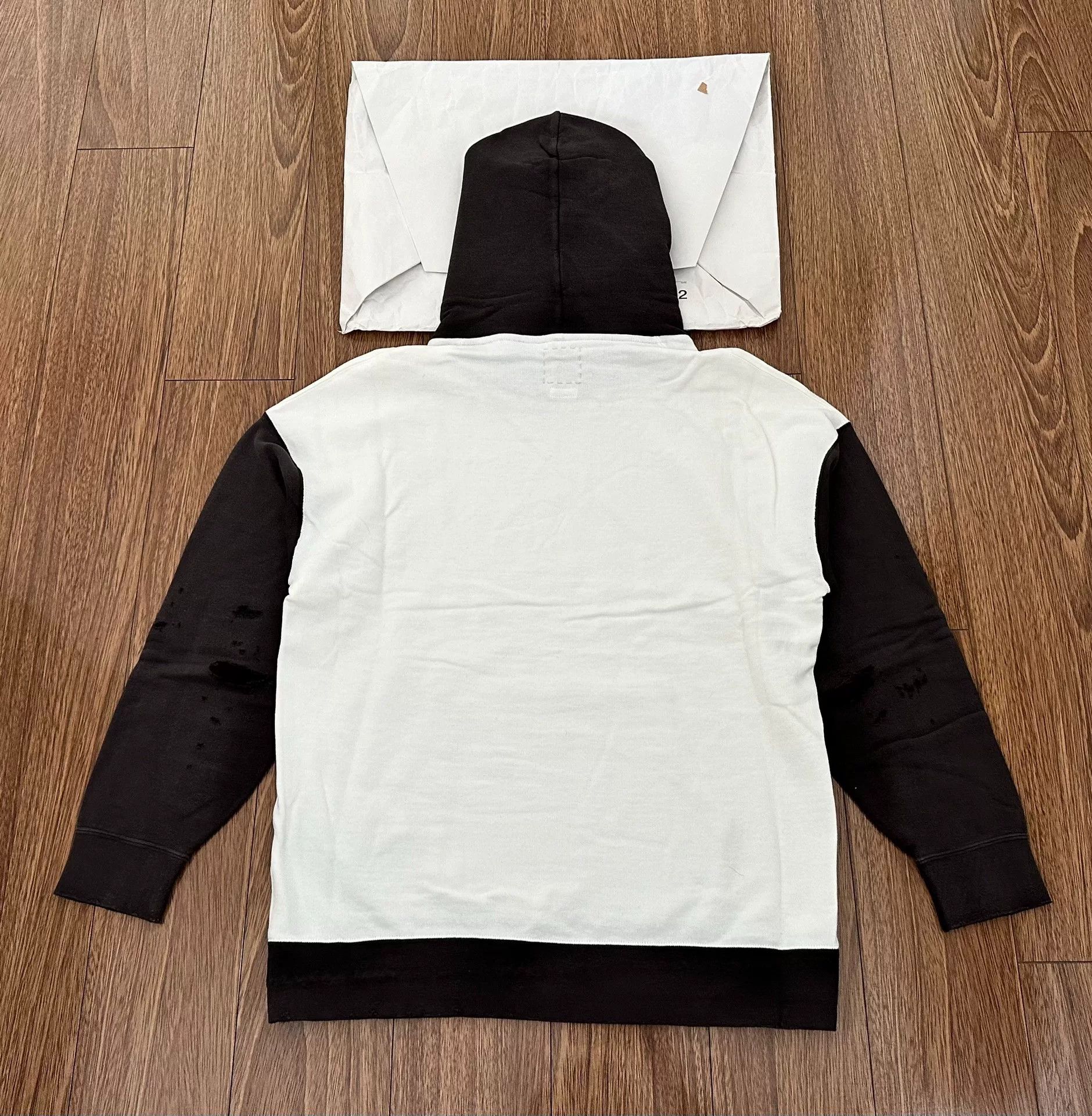 Visvim visvim jumbo hoodie p.o. crash black Size US M / EU 48-50 / 2 - 2 Thumbnail