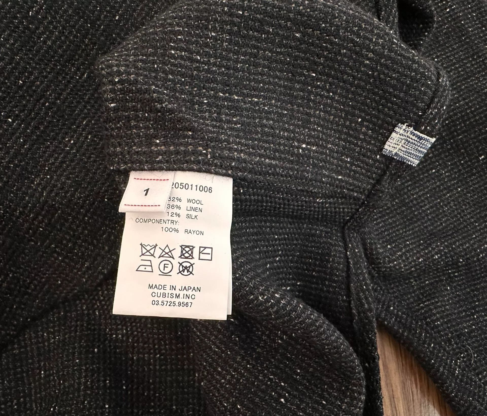 Visvim visvim lumber long sleeve tweed shirt Size US M / EU 48-50 / 2 - 3 Thumbnail
