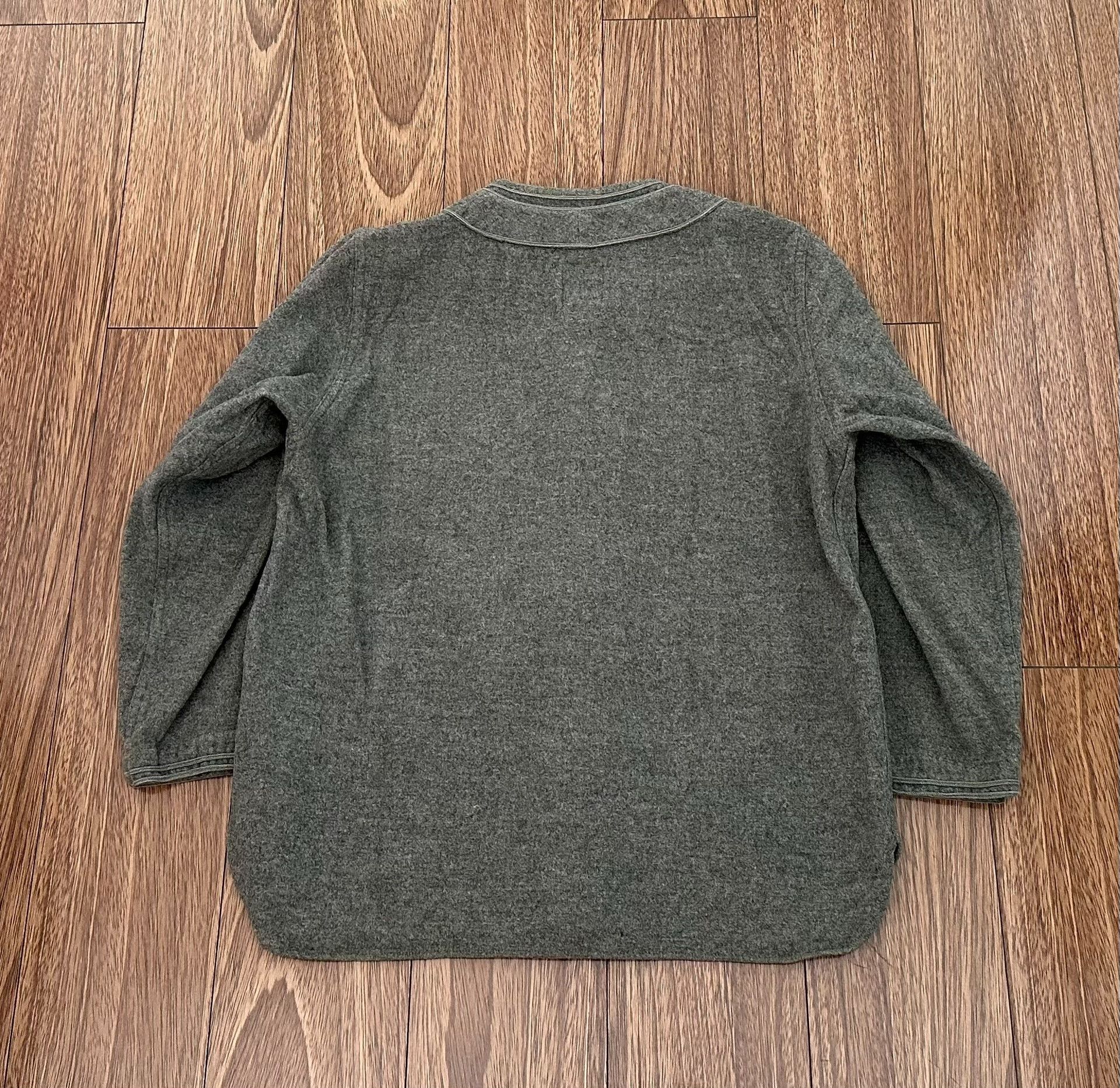 Visvim visvim dugout long sleeve shirt in wool linen Size US S / EU 44-46 / 1 - 2 Thumbnail