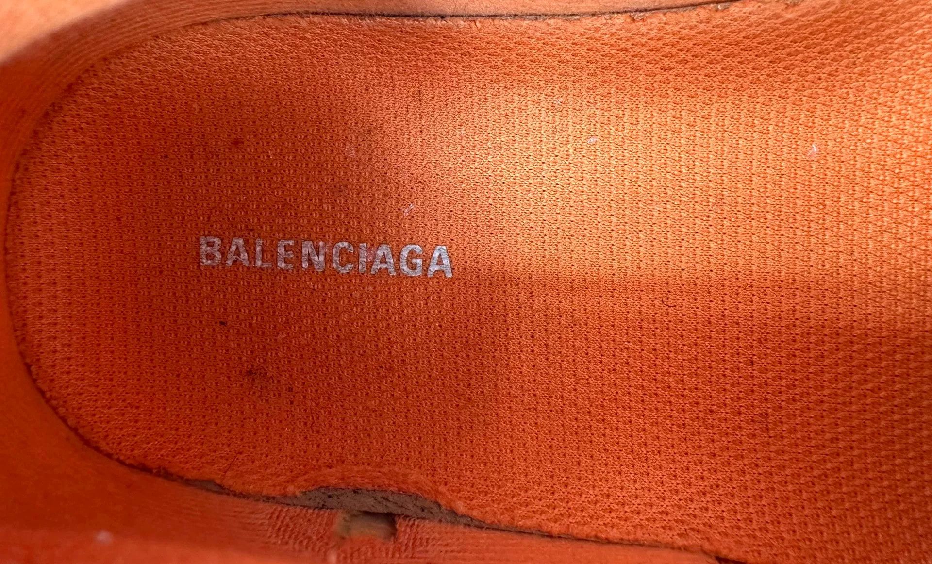 Balenciaga balenciaga track low-top dad sneakers white orange Size US 10 / EU 43 - 8 Thumbnail