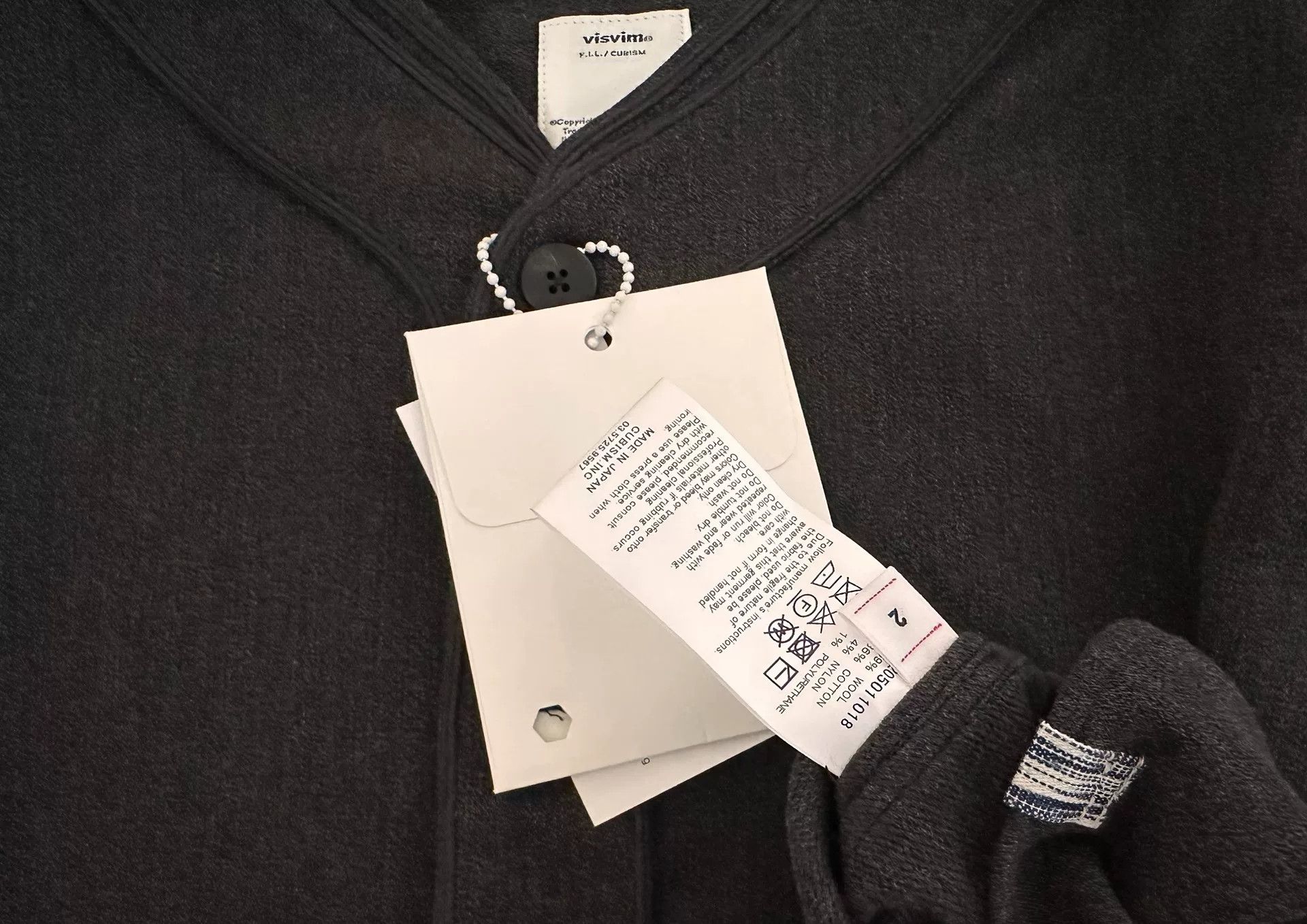Visvim visvim dugout long sleeve shirt in black Size US M / EU 48-50 / 2 - 4 Thumbnail
