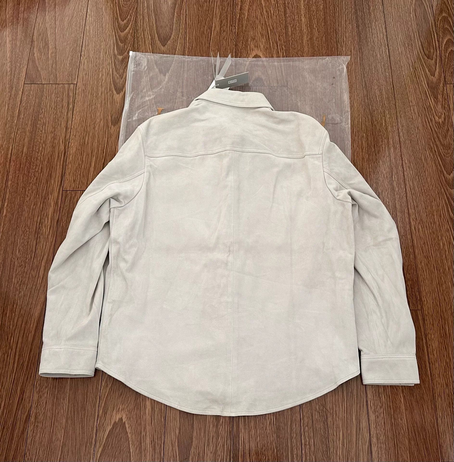 Kith kith sheepskin suede apollo shirt Size US S / EU 44-46 / 1 - 2 Thumbnail