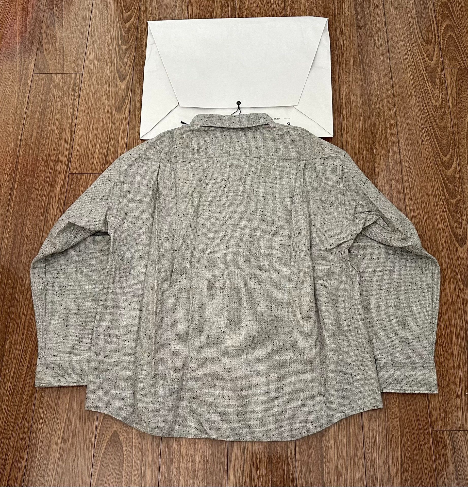 Visvim visvim lumber tweed long sleeve shirt Size US M / EU 48-50 / 2 - 2 Thumbnail