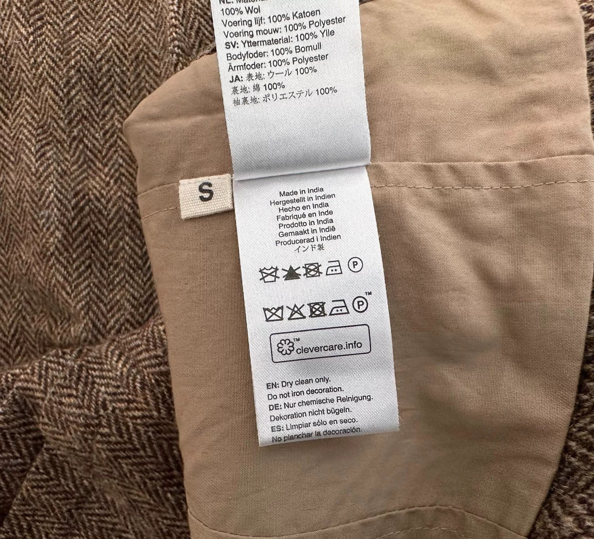 Universal Works universal works harris tweed jacket s size Size US S / EU 44-46 / 1 - 5 Thumbnail