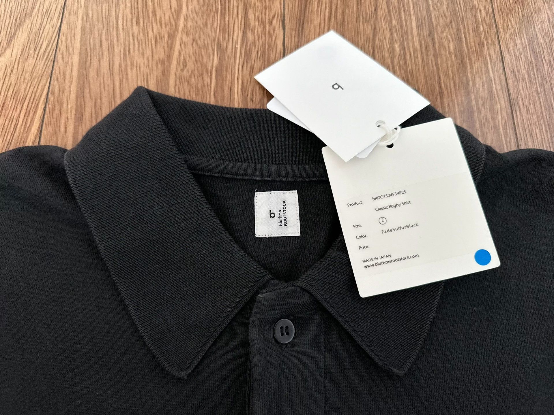 blurhms blurhms classic rugby shirt in black Size US M / EU 48-50 / 2 - 4 Thumbnail