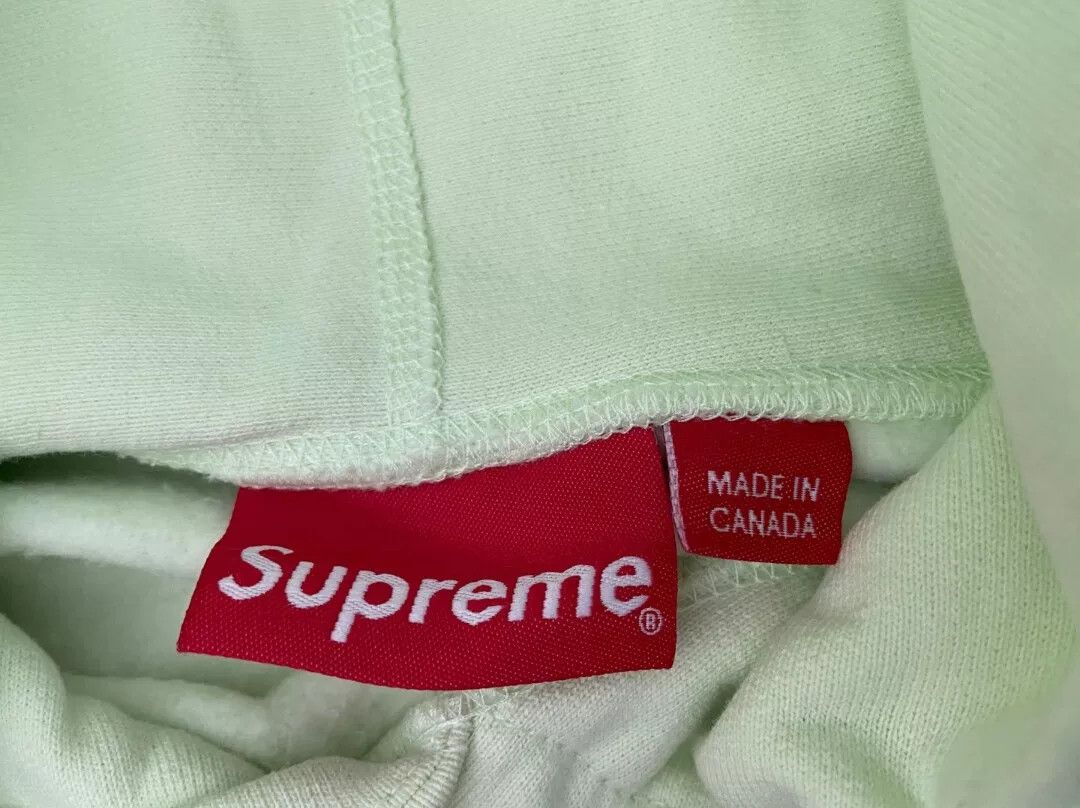 Supreme supreme pale lime box logo hooded sweatshirt Size US M / EU 48-50 / 2 - 4 Thumbnail