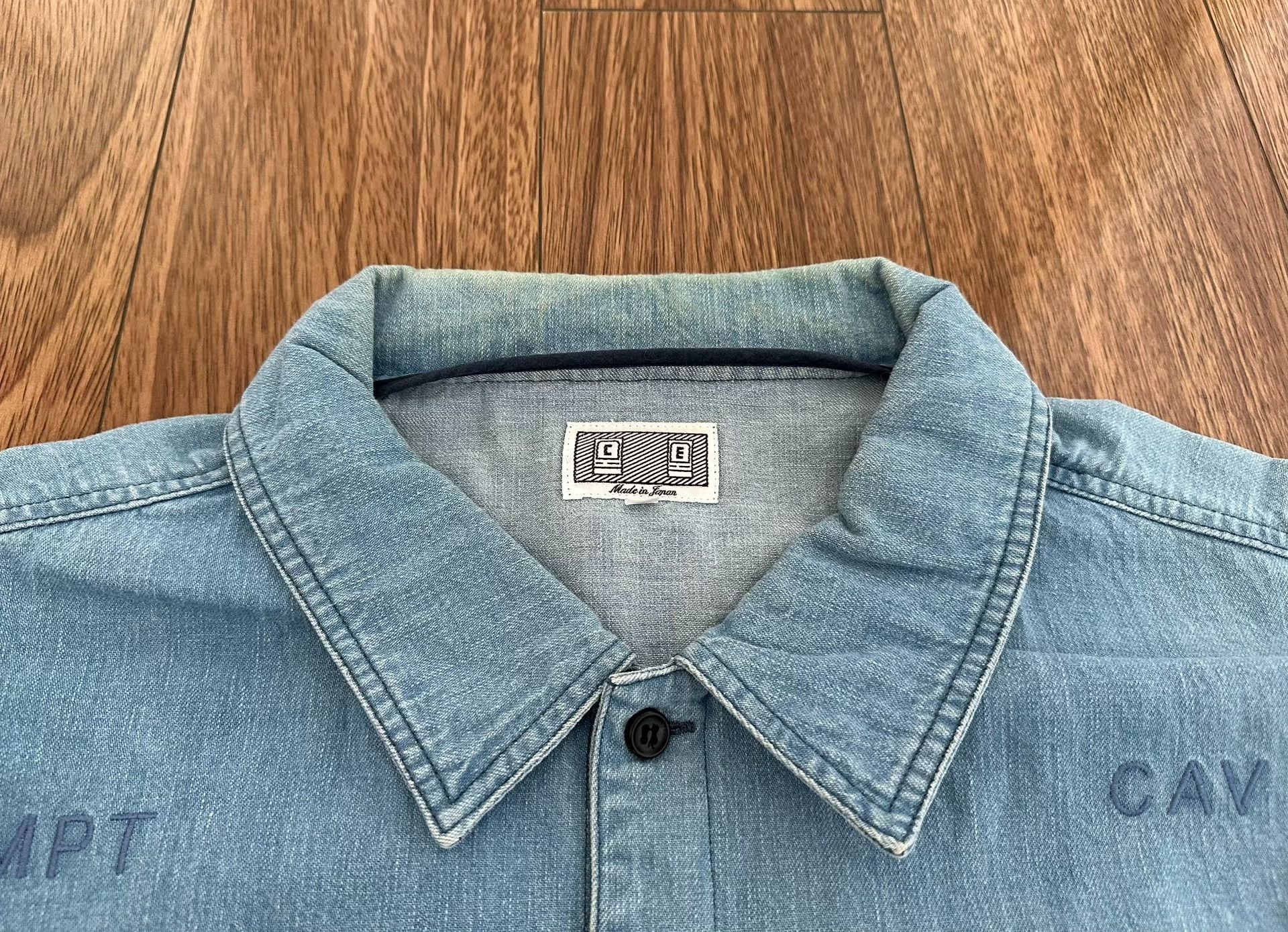 Cav Empt indigo denim jacket by C.E Cav Empt Size US XL / EU 56 / 4 - 3 Thumbnail