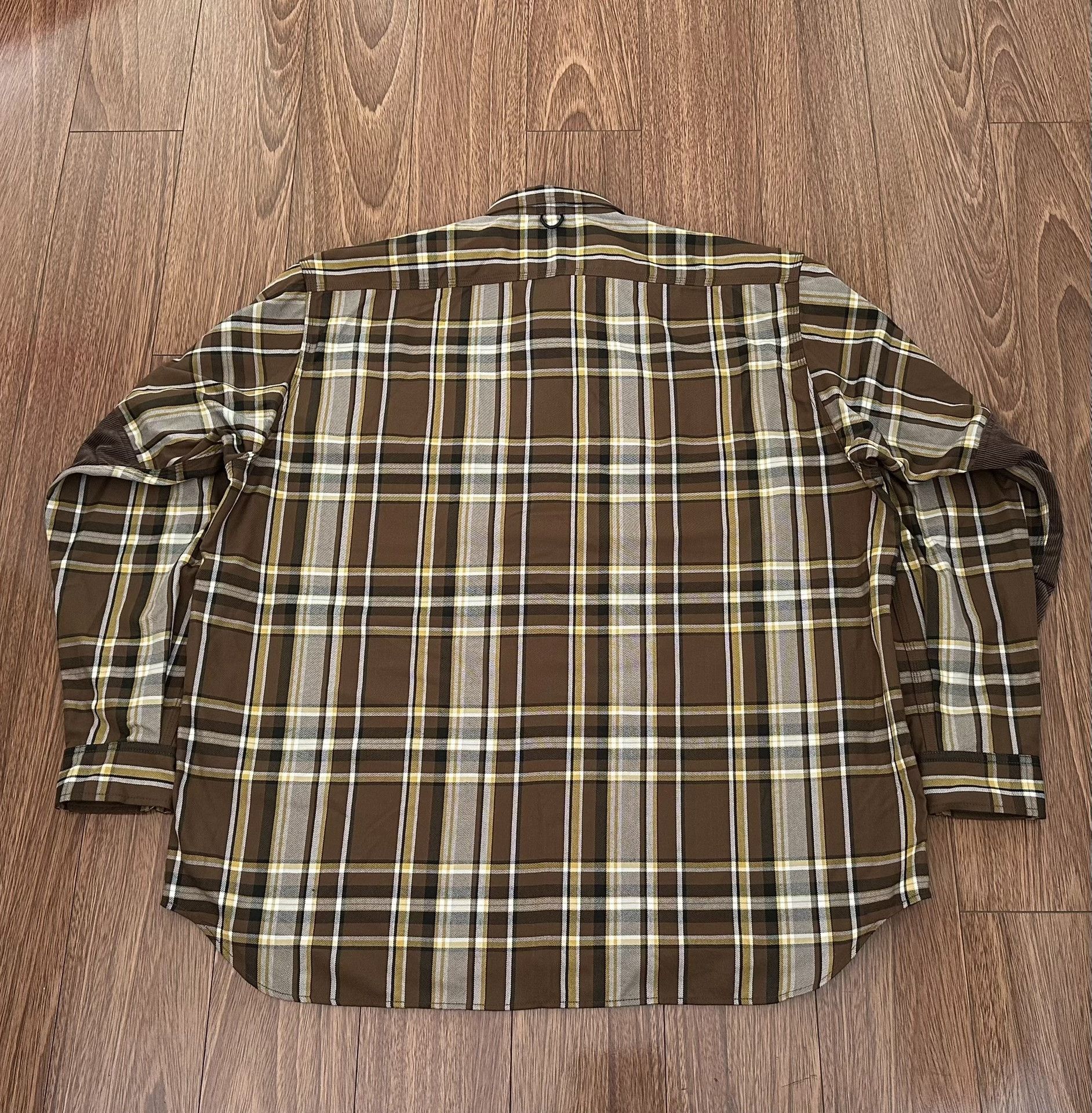 DAIWA PIER39 daiwa pier39 tech elbow patch flannel shirt Size US XL / EU 56 / 4 - 2 Thumbnail