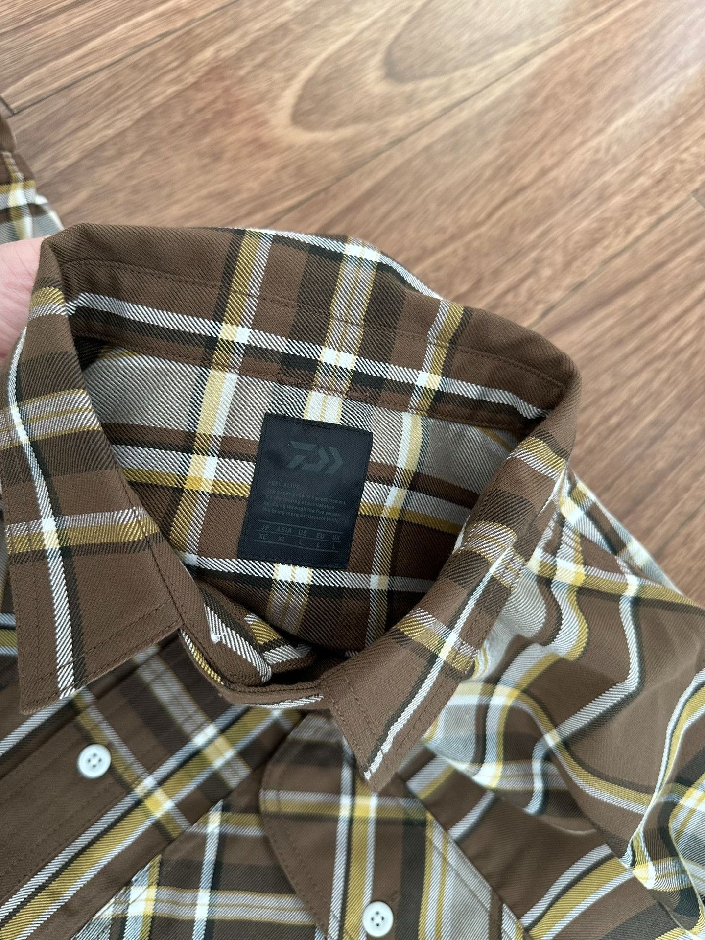 DAIWA PIER39 daiwa pier39 tech elbow patch flannel shirt Size US XL / EU 56 / 4 - 3 Thumbnail