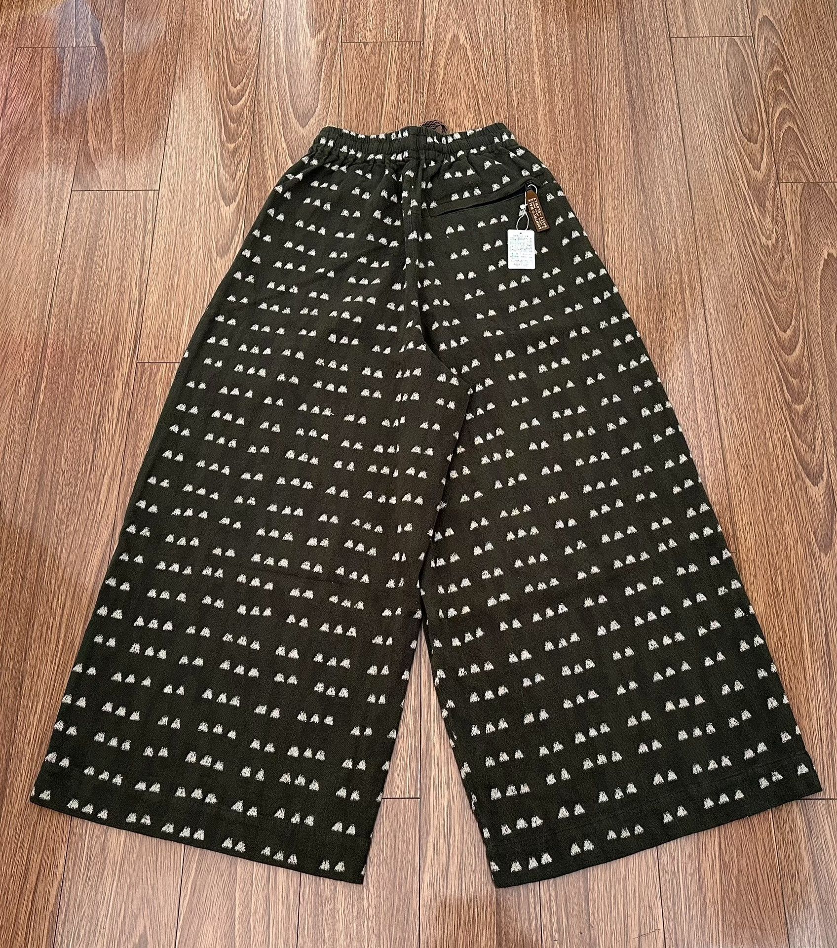 Kapital Kapital Drawstring Printed Embroidered Wide Pants Size 23" - 2 Thumbnail
