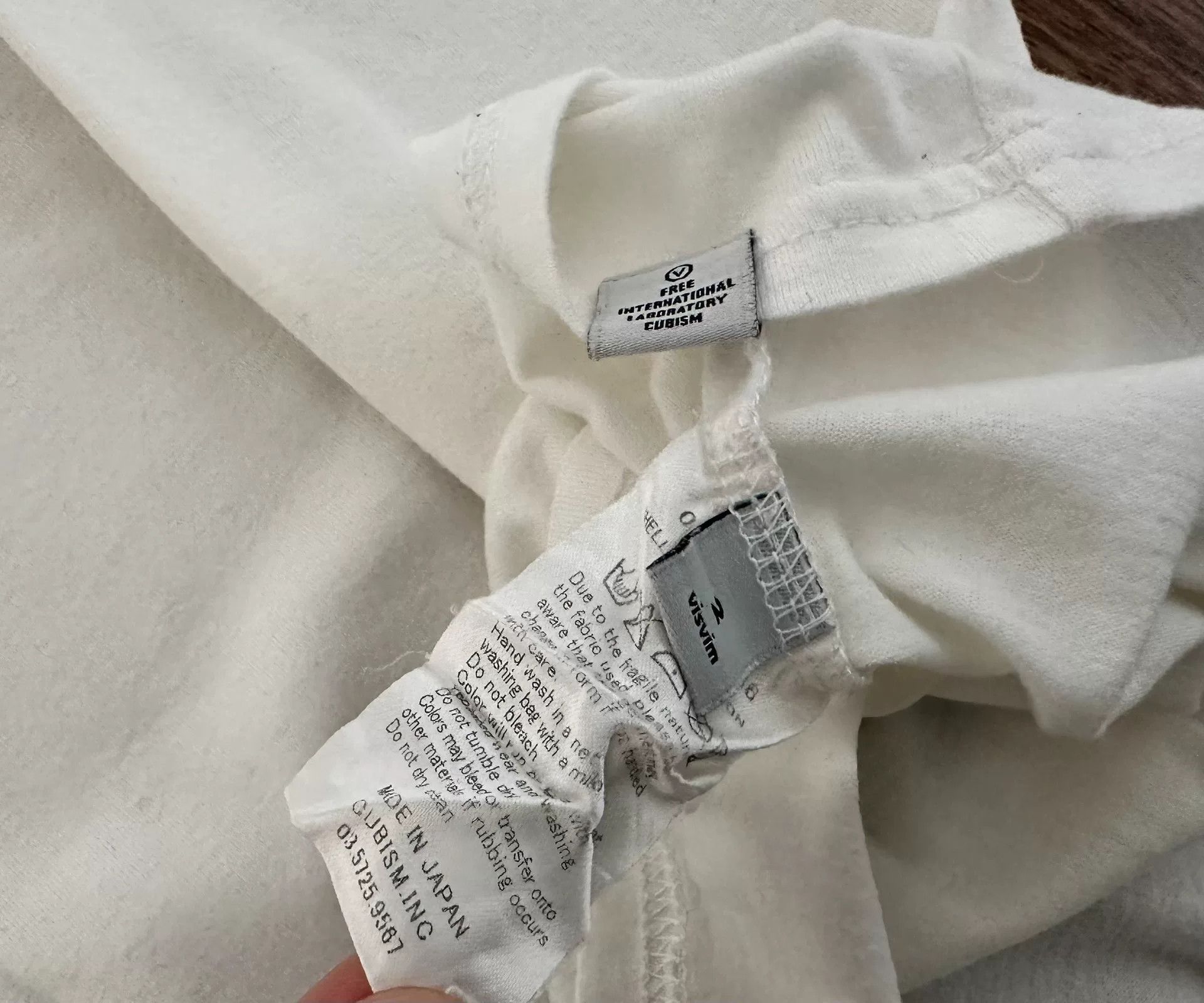 Visvim visvim inyan crew short sleeve tee Size US S / EU 44-46 / 1 - 4 Thumbnail