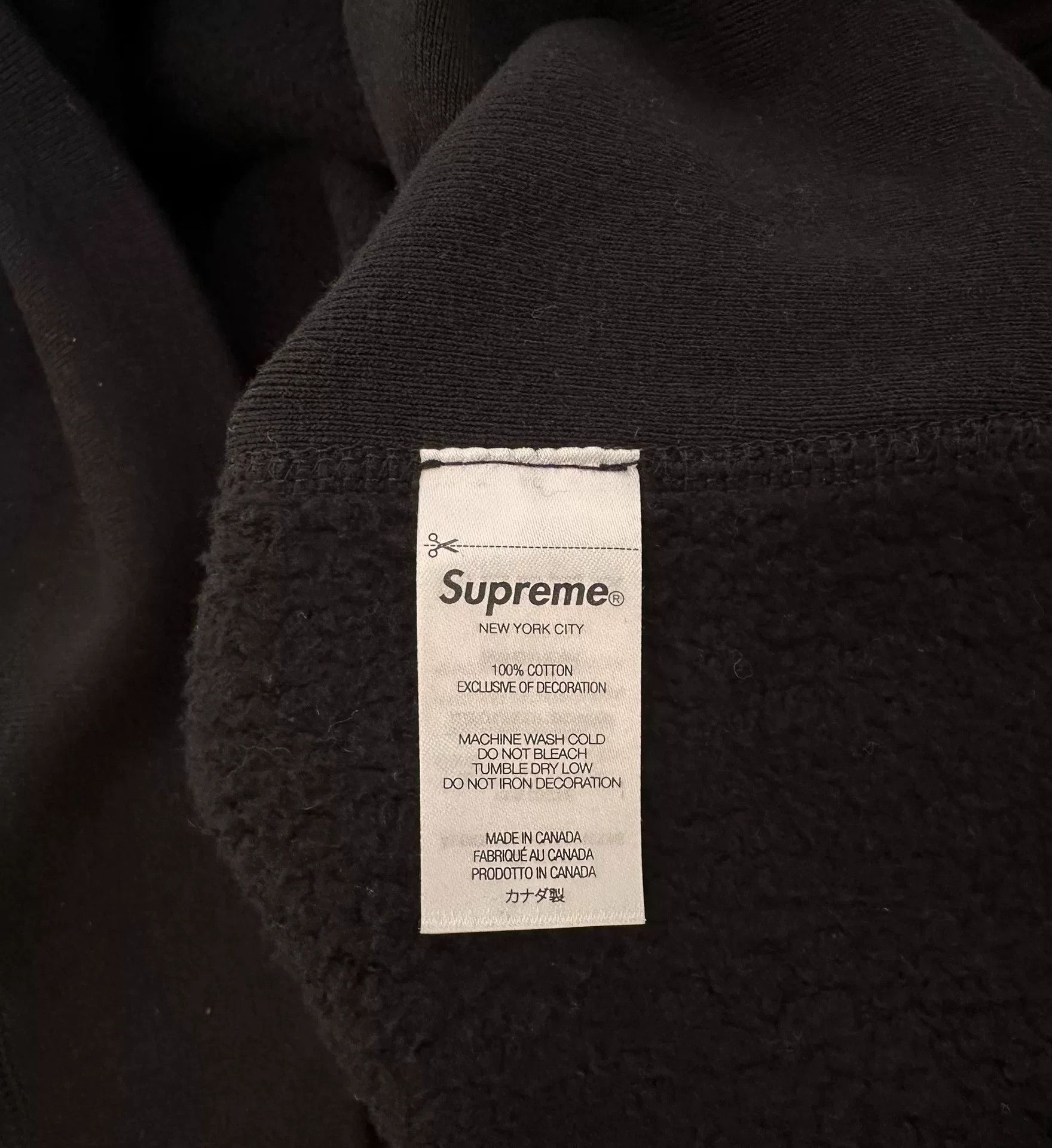 Supreme supreme box logo hooded sweatshirt black Size US XL / EU 56 / 4 - 3 Thumbnail