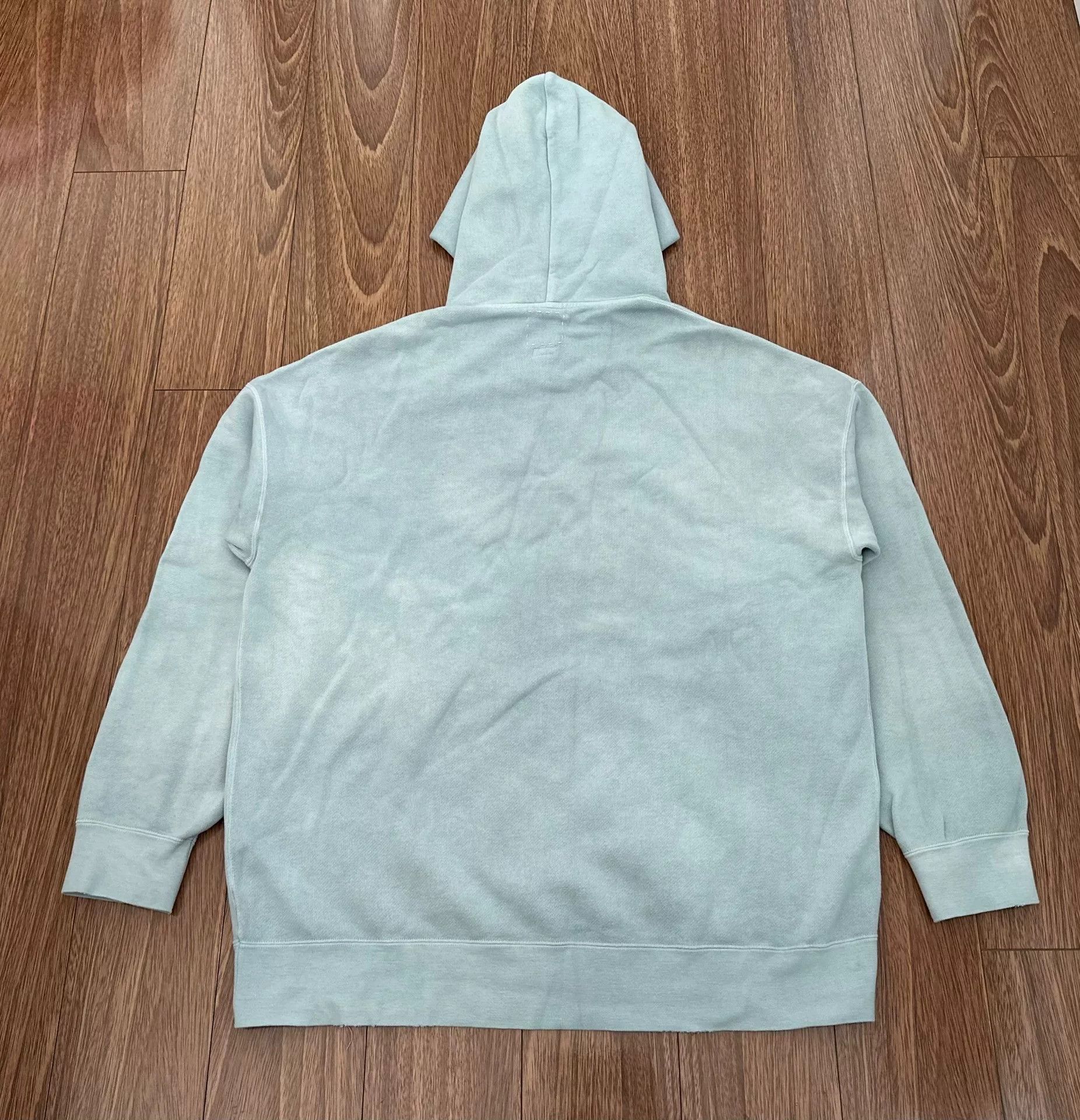 Visvim visvim jumbo hoodie uneven dye blue Size US M / EU 48-50 / 2 - 2 Thumbnail