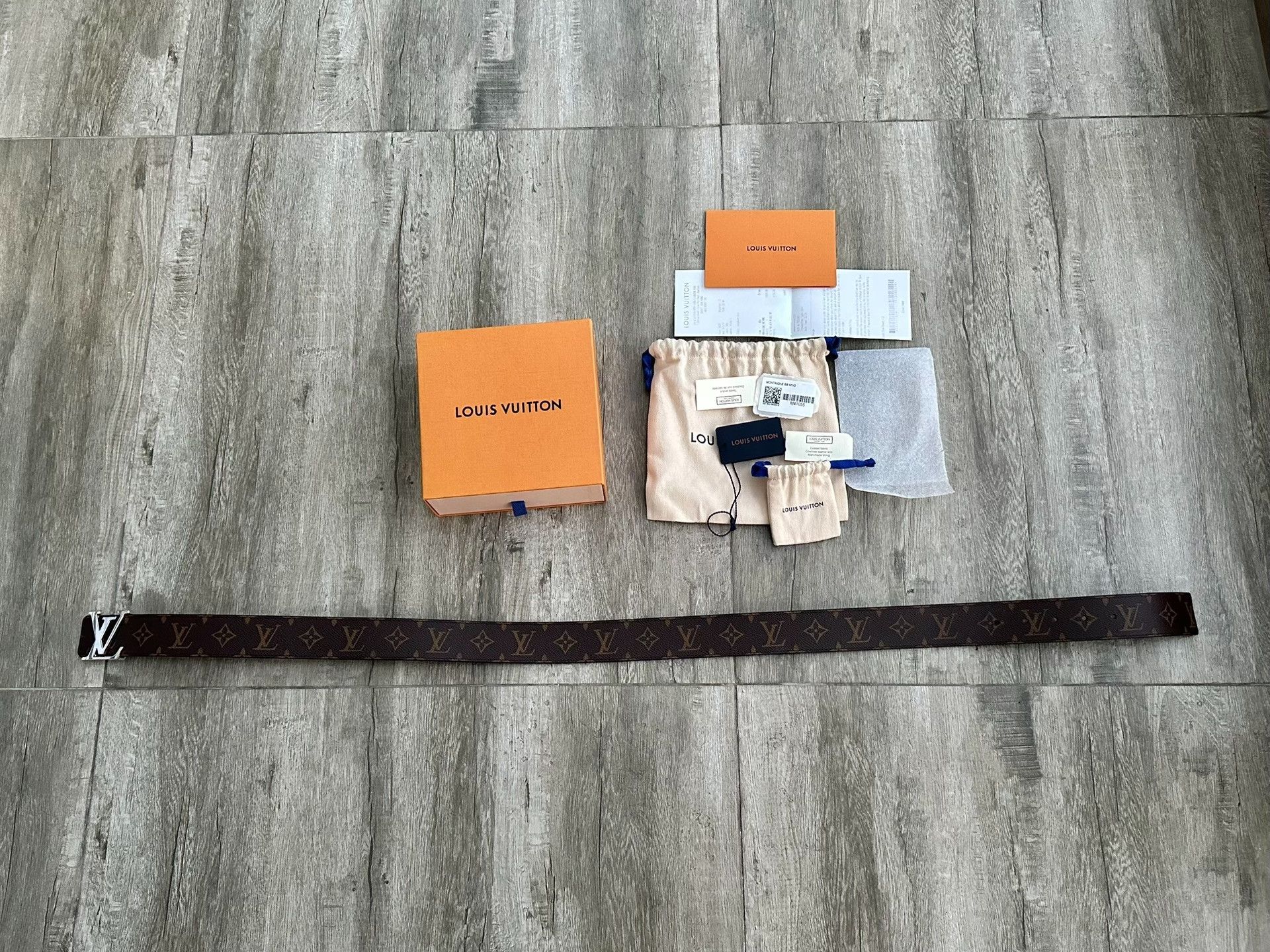 Louis Vuitton louis vuitton logo leather belt for men Size ONE SIZE - 8 Thumbnail