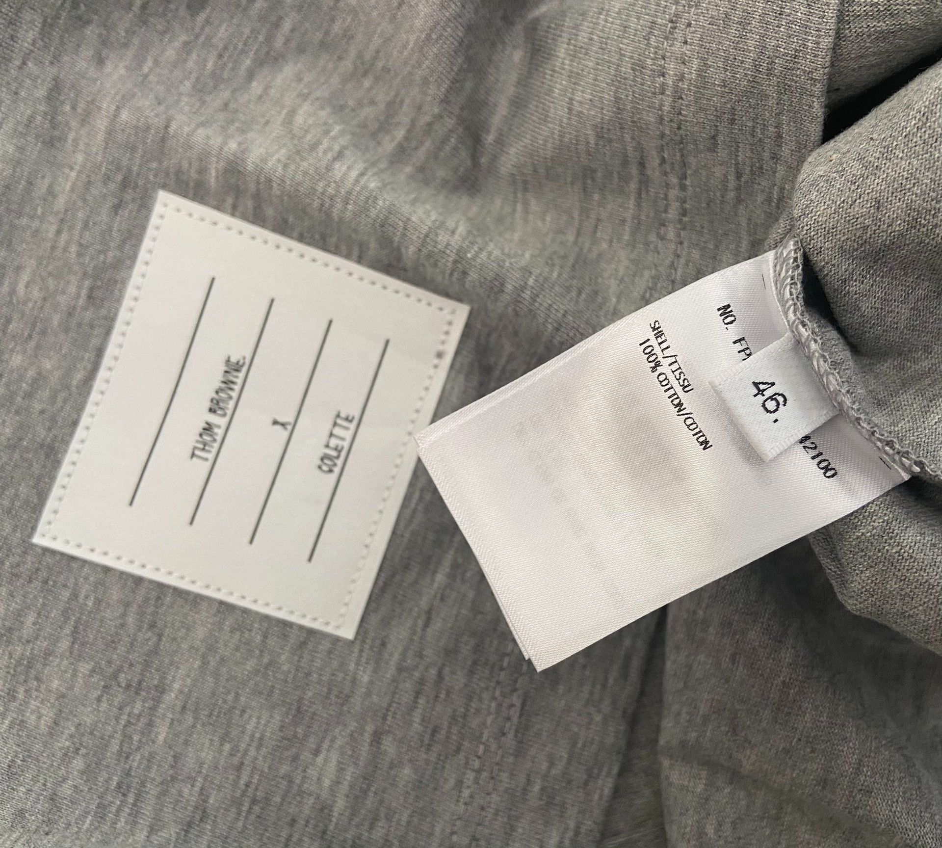 Thom Browne thom browne basic crew neck short sleeve tee Size US M / EU 48-50 / 2 - 4 Thumbnail
