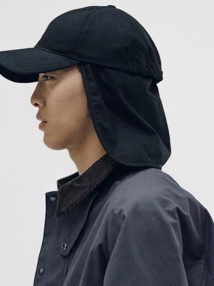 Kaptain Sunshine kaptain sunshine x barbour caped cap Size ONE SIZE - 5 Thumbnail