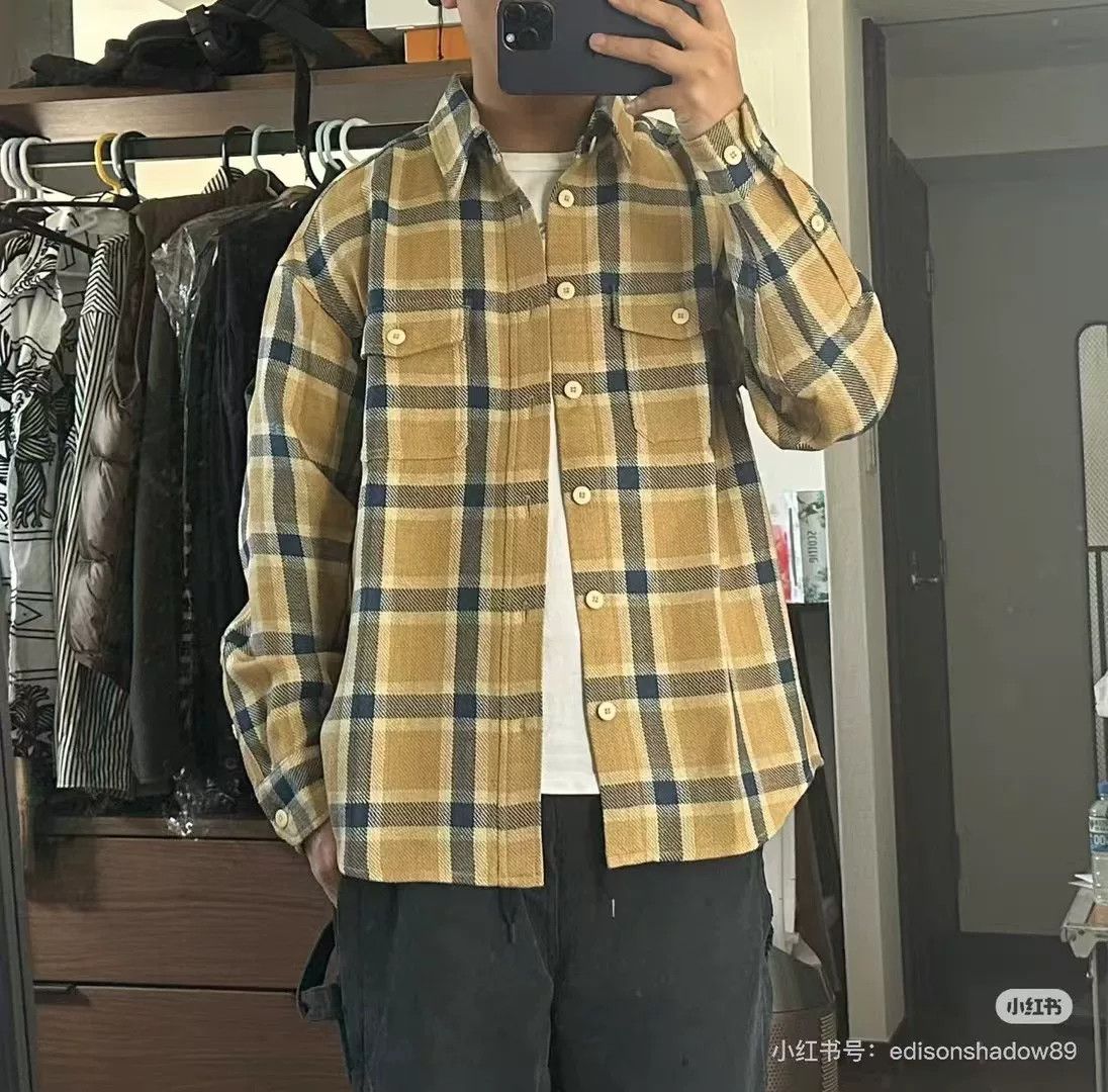 Visvim visvim lumber check long sleeve shirt Size US M / EU 48-50 / 2 - 5 Thumbnail
