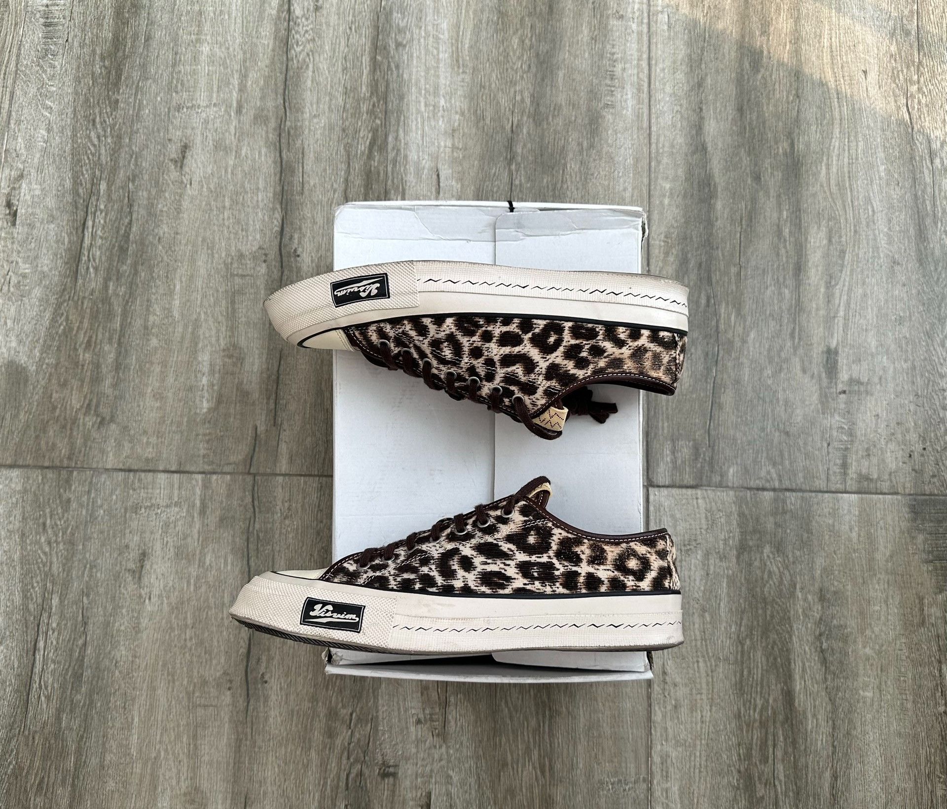 Visvim visvim skagway lo leopard canvas sneakers Size US 9 / EU 42 - 3 Thumbnail