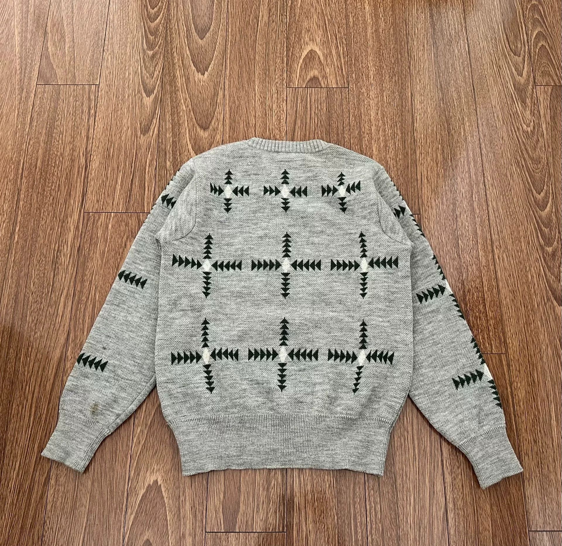Visvim visvim vintage jacquard knit sweater for men Size US S / EU 44-46 / 1 - 2 Thumbnail