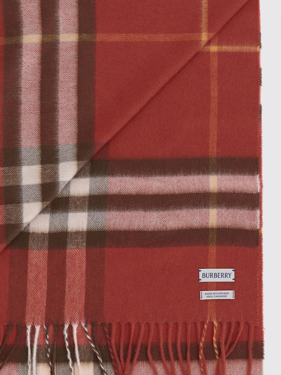 Burberry Burberry Scarf Woman Coral Size ONE SIZE - 2 Thumbnail