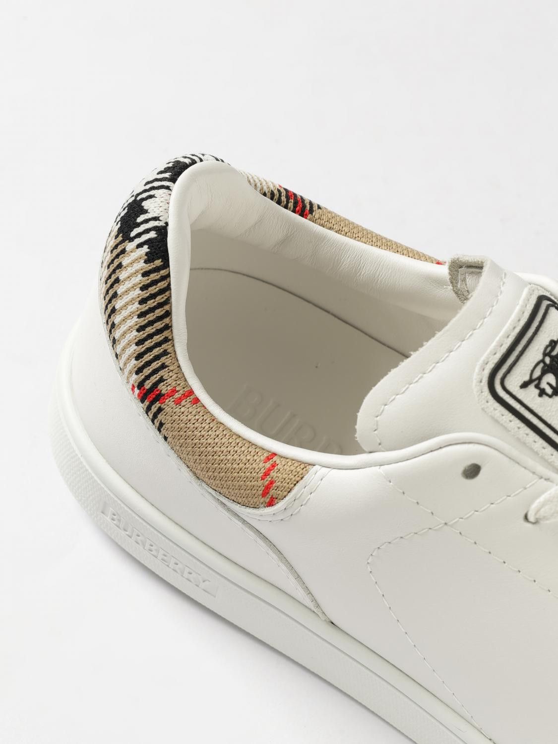Burberry Burberry Sneakers Men White Size US 9 / EU 42 - 4 Thumbnail