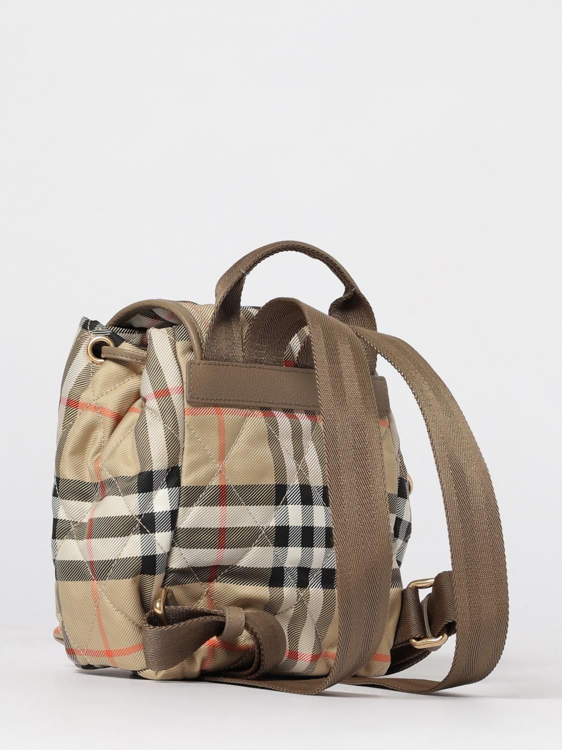 Burberry Burberry Backpack Woman Beige Size ONE SIZE - 3 Thumbnail