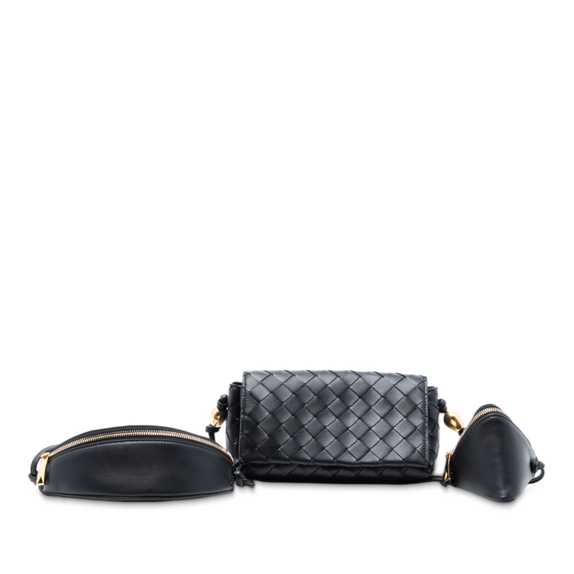 Bottega Veneta Bottega Veneta Nappa Intrecciato Pouch On Strap Crossbody Size ONE SIZE - 7 Thumbnail