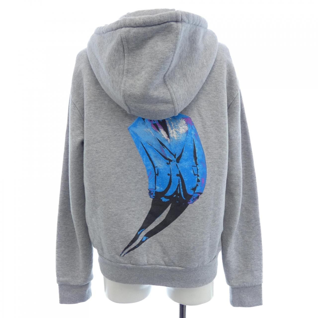 Louis Vuitton Louis Vuitton Louis Vuitton Neon Workingman Hoodie Cotton Sweatshirts & Hoodies HLY68WUYR DUTY FREE for USA Size ONE SIZE - 2 Thumbnail