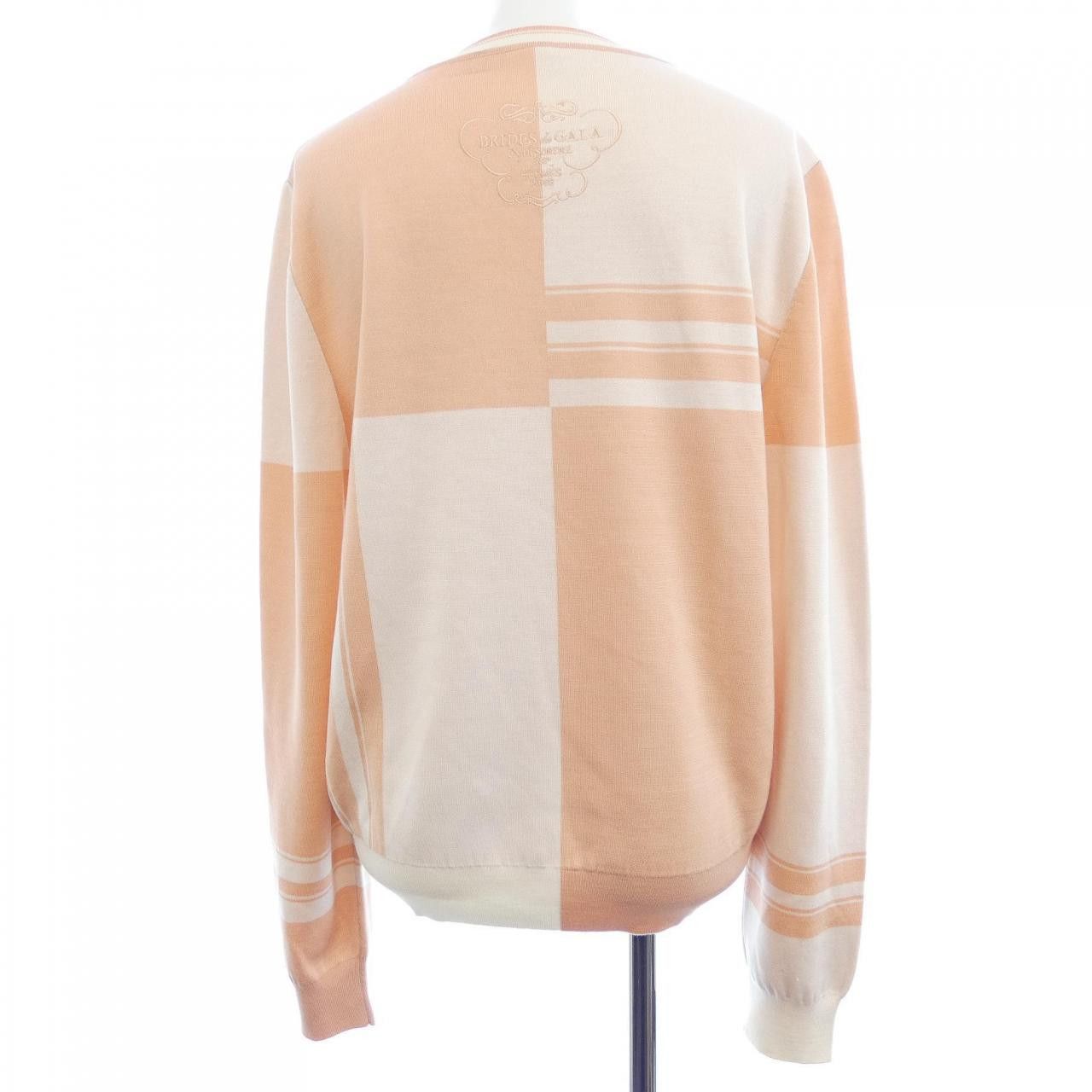 Hermes Hermes Hermès EN DESORDRE FINESSE BRIDE DE GALA Knitwear42 Cotton Tops DUTY FREE for USA Size ONE SIZE - 2 Thumbnail