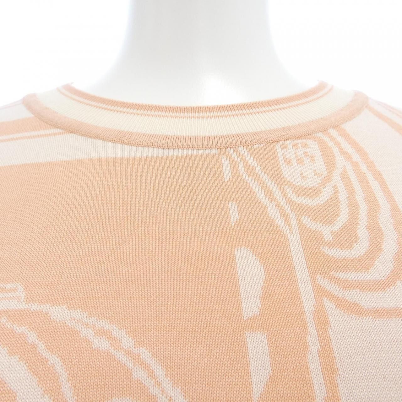 Hermes Hermes Hermès EN DESORDRE FINESSE BRIDE DE GALA Knitwear42 Cotton Tops DUTY FREE for USA Size ONE SIZE - 5 Thumbnail