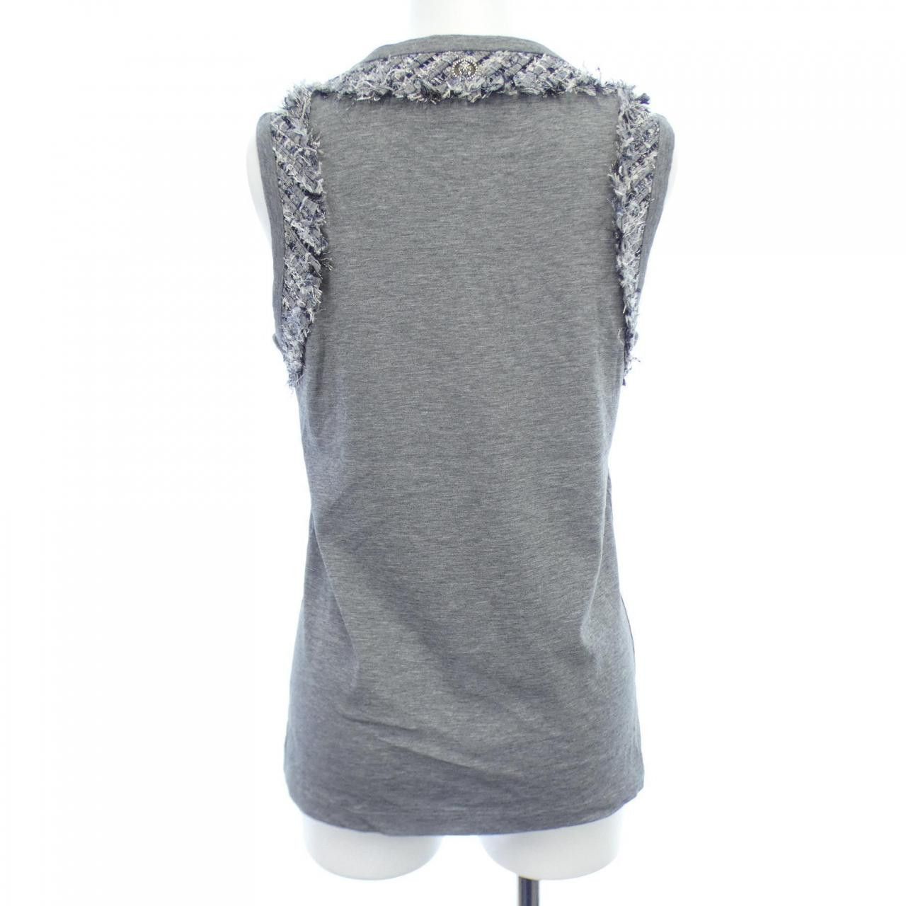 Chanel Chanel P37918V27004 Top Cotton Tops P37918V27004 DUTY FREE for USA