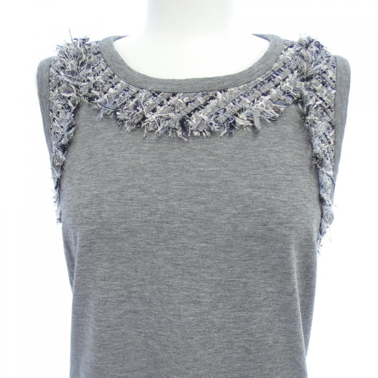 Chanel Chanel P37918V27004 Top Cotton Tops P37918V27004 DUTY FREE for USA