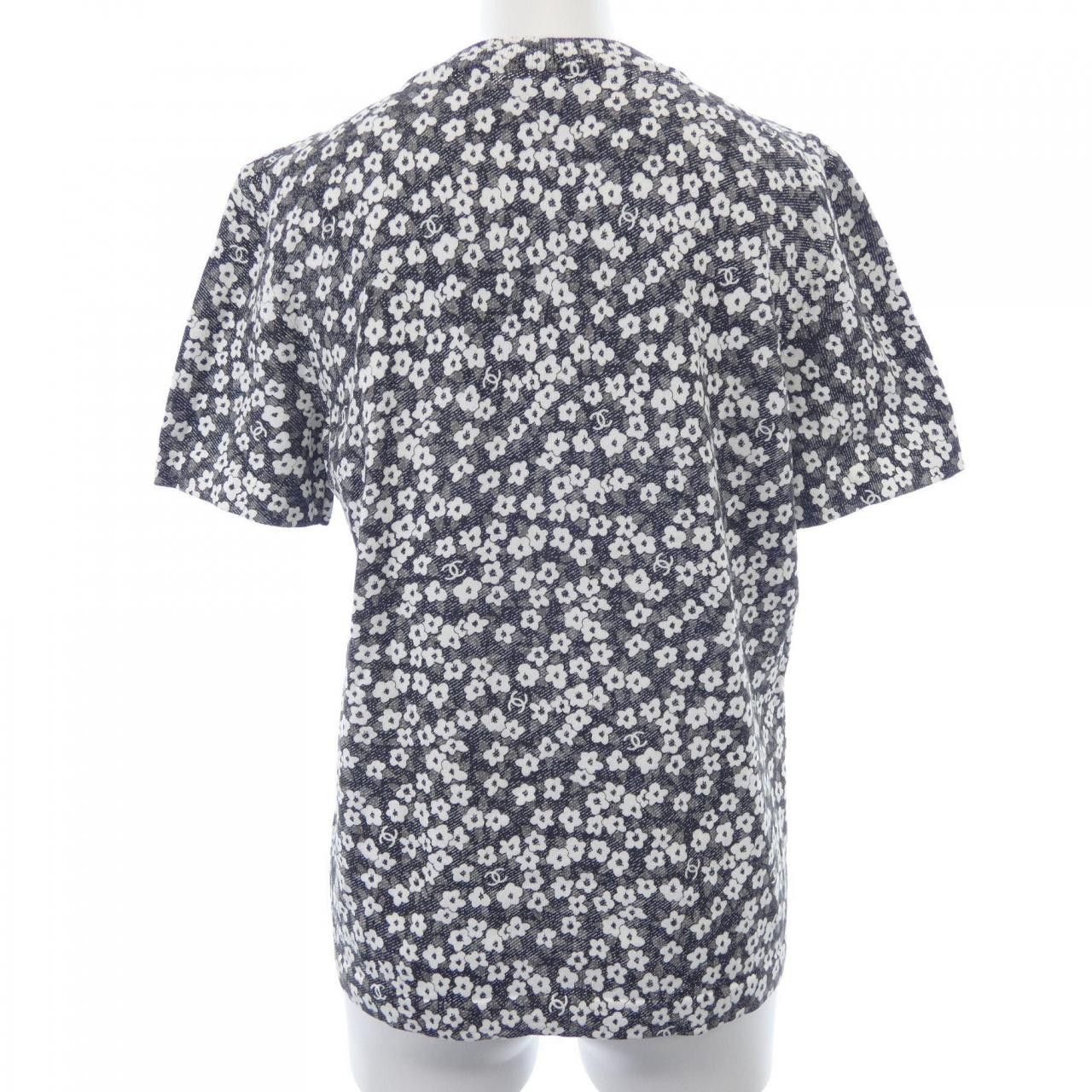 Chanel Chanel Chanel LOOK23 T-shirt Cotton T-Shirts P77924K11270 DUTY FREE for USA Size ONE SIZE - 2 Thumbnail