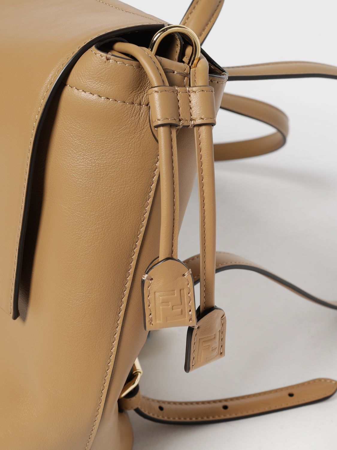 Fendi Fendi Backpack Woman Brown Size ONE SIZE - 4 Thumbnail