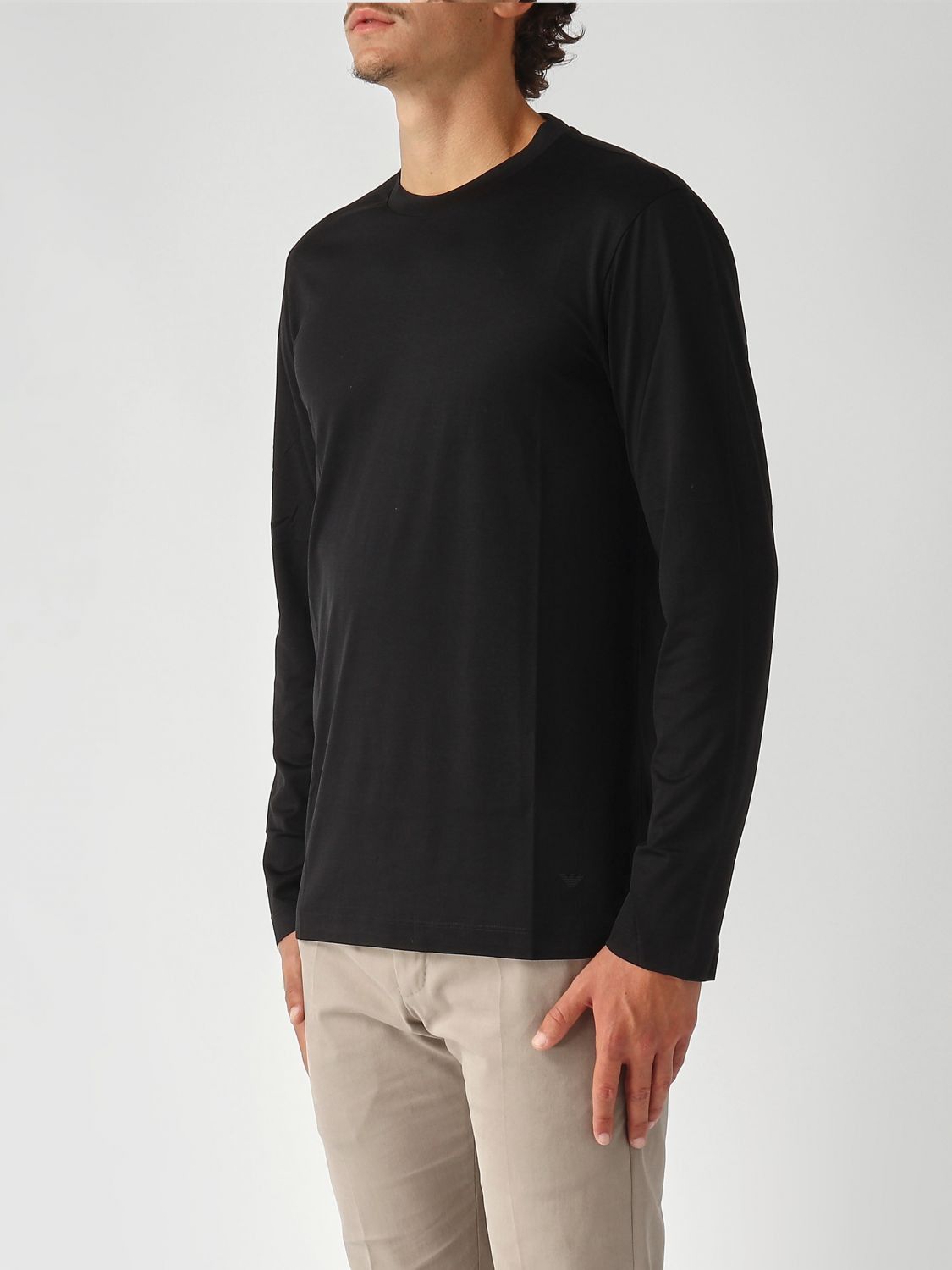 Giorgio Armani Giorgio Armani T-Shirt Men Black Size US XXL / EU 58 / 5 - 3 Thumbnail
