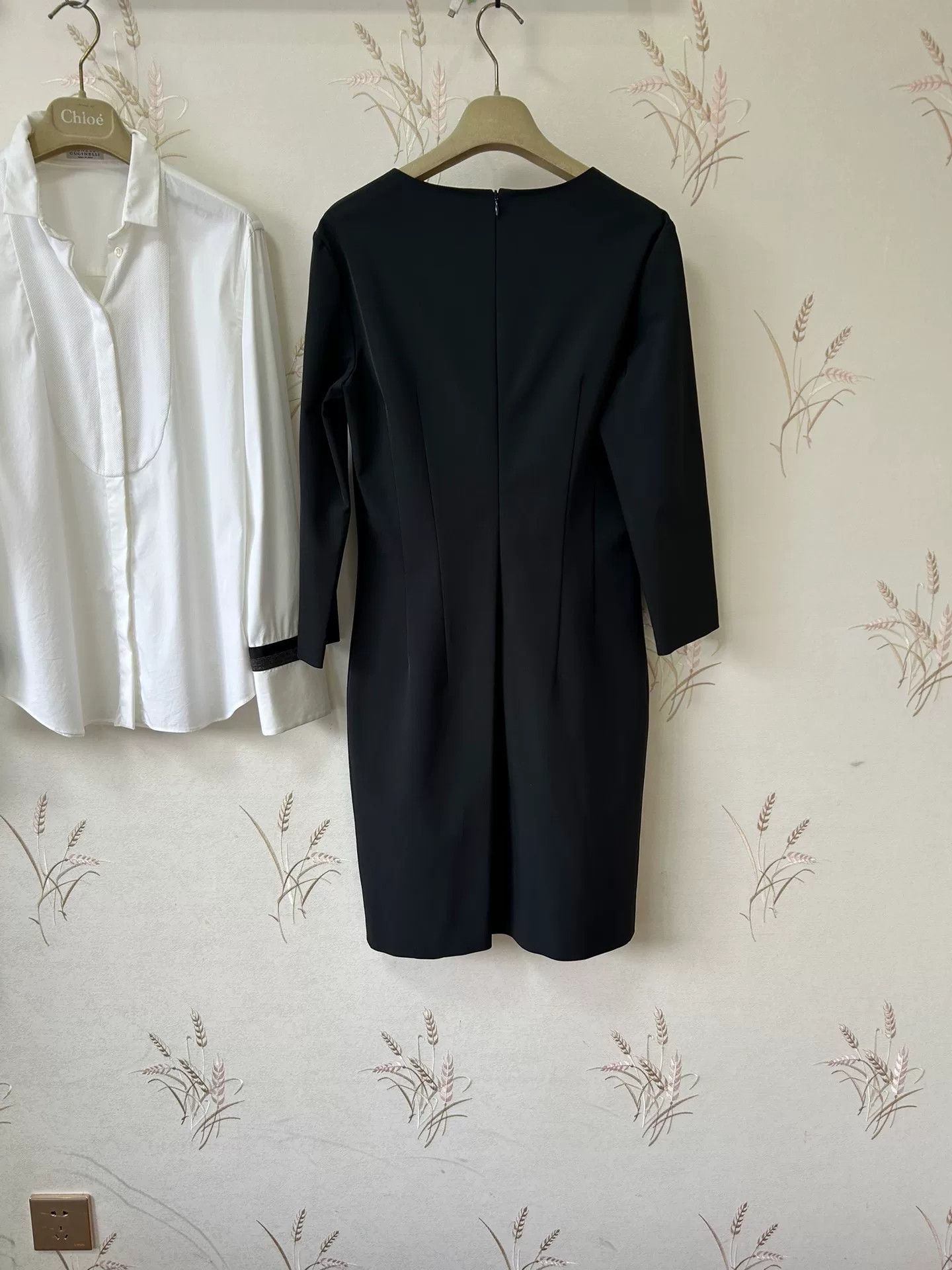 The Row The Row Black Elegant Slim Dress Size US 34 / EU 50 - 2 Thumbnail