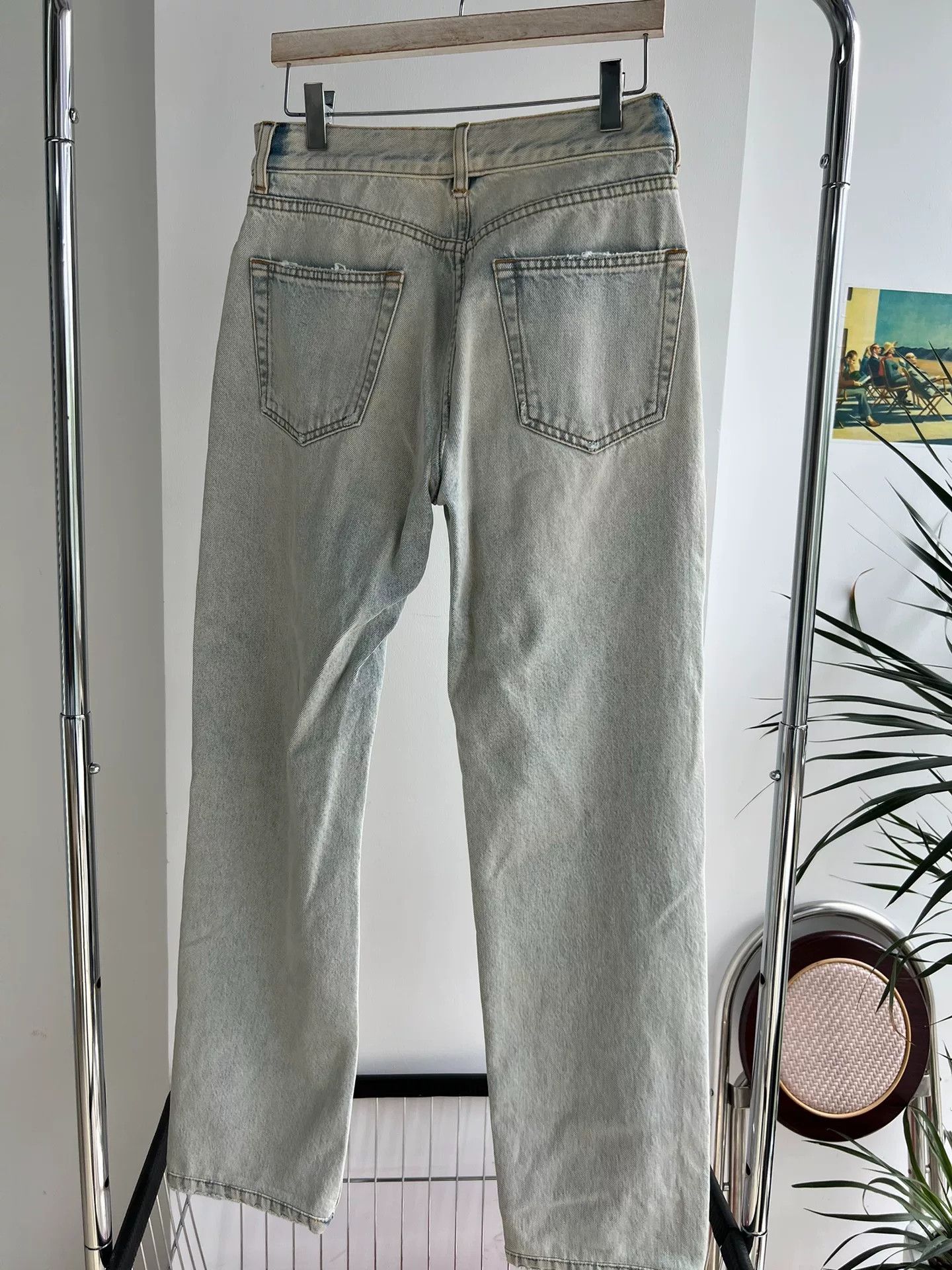 The Row The Row Distressed Denim Jeans Size US 26 / EU 42 - 2 Thumbnail