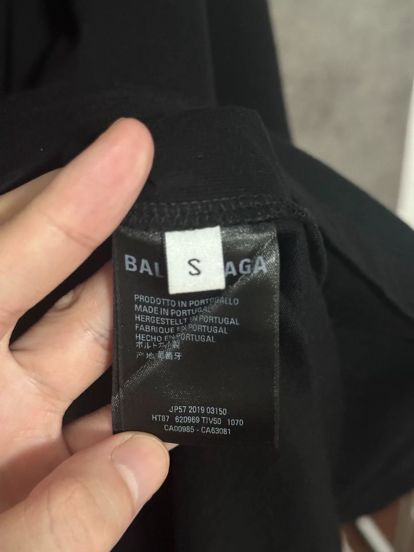 Balenciaga Balenciaga Email Logo Short Sleeve T-Shirt Size US S / EU 44-46 / 1 - 3 Thumbnail