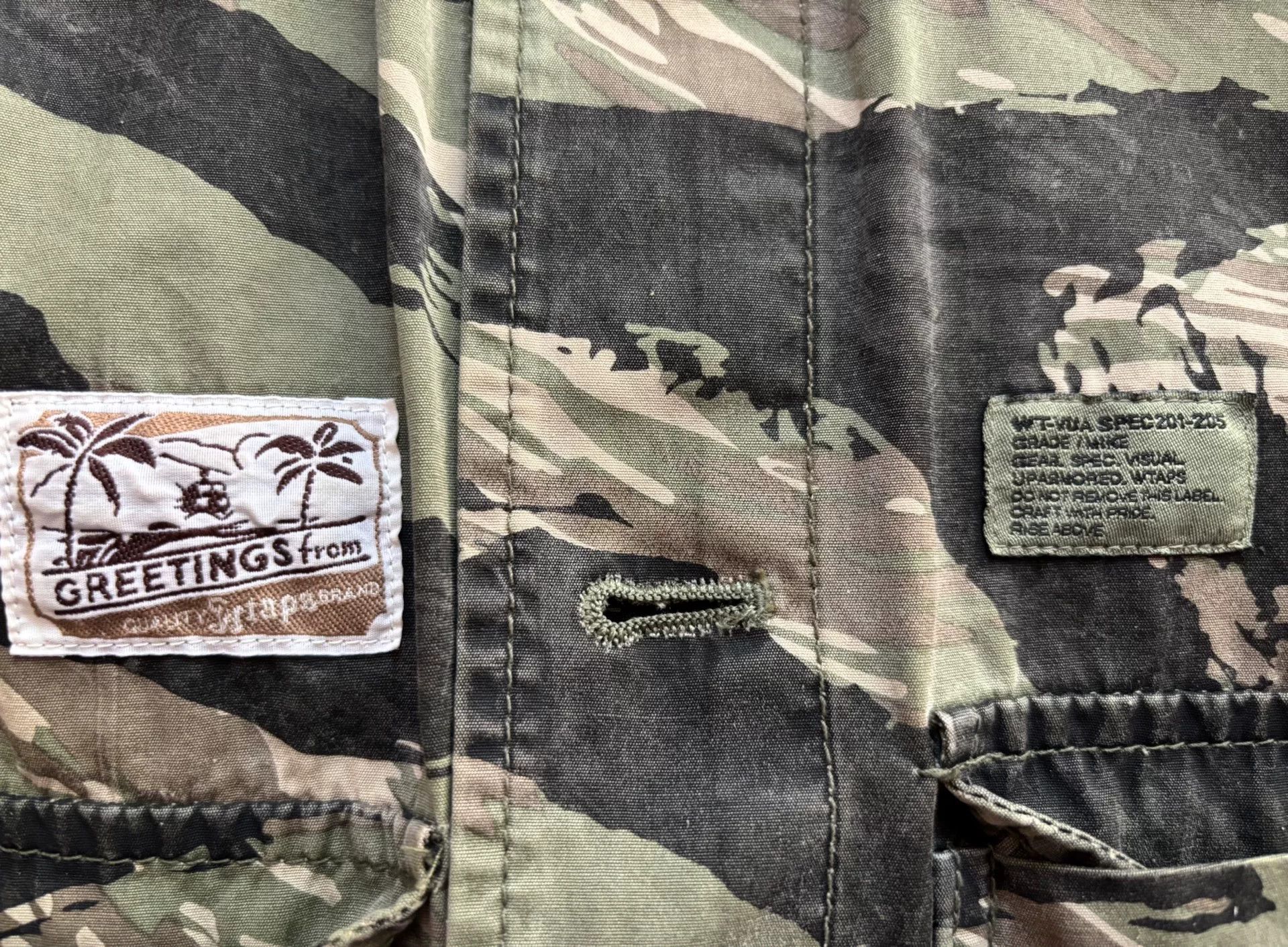 Wtaps WTAPS 08SS Tiger Camo Vest Size US M / EU 48-50 / 2 - 5 Thumbnail