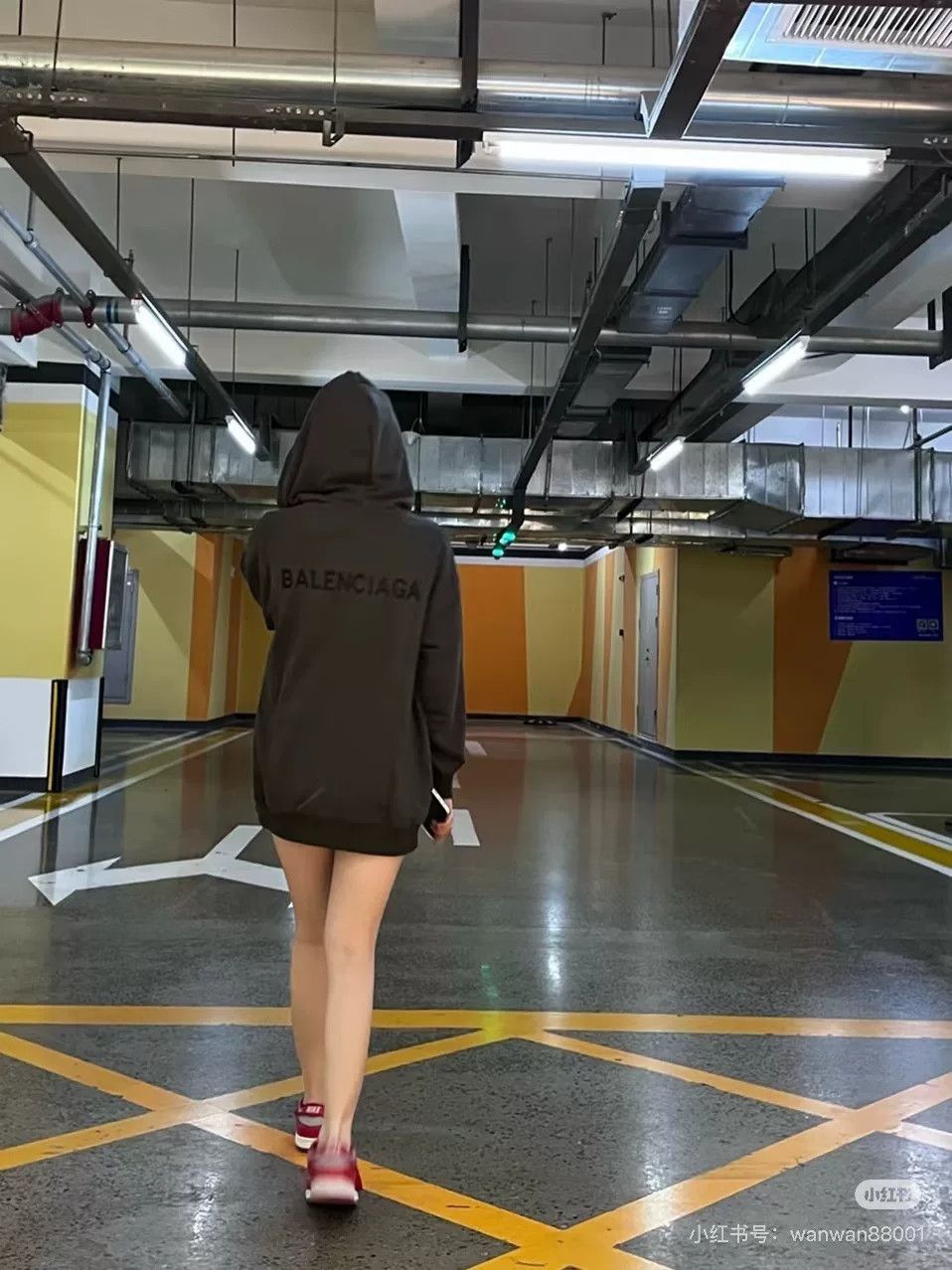 Balenciaga Balenciaga Washed Black Hoodie Size US S / EU 44-46 / 1 - 7 Thumbnail