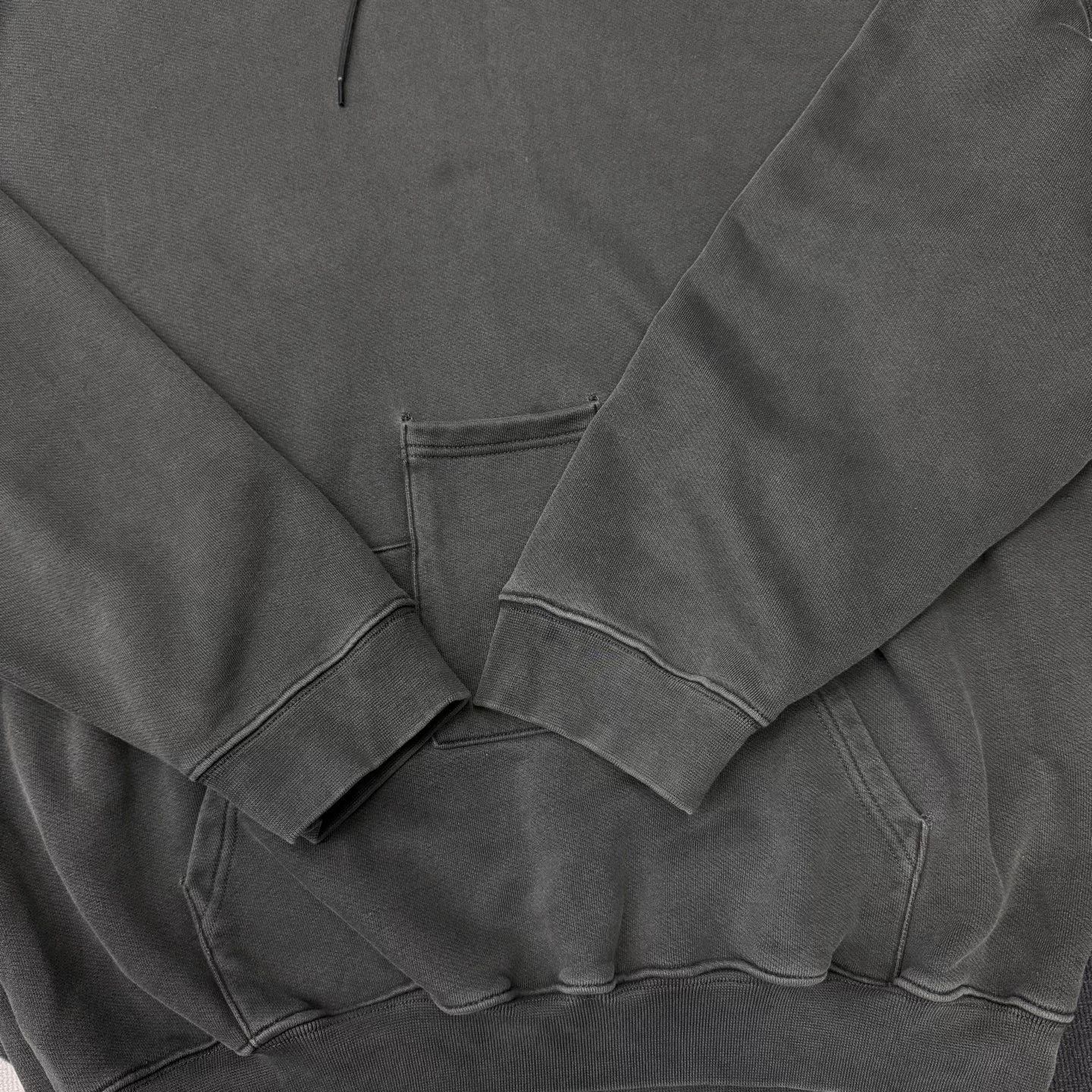 Balenciaga Balenciaga Washed Black Hoodie Size US S / EU 44-46 / 1 - 2 Thumbnail
