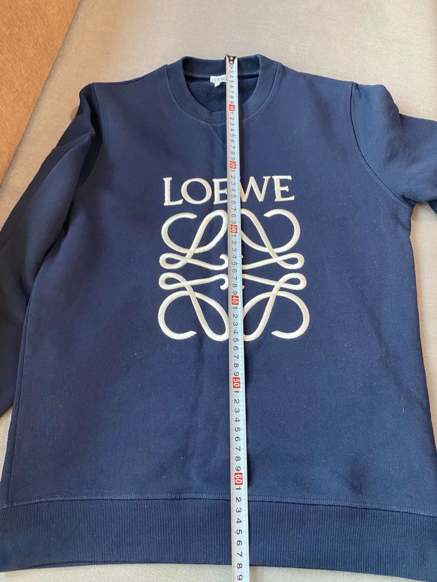 Loewe Loewe Blue Embroidered Logo Sweatshirt Size US M / EU 48-50 / 2 - 4 Thumbnail