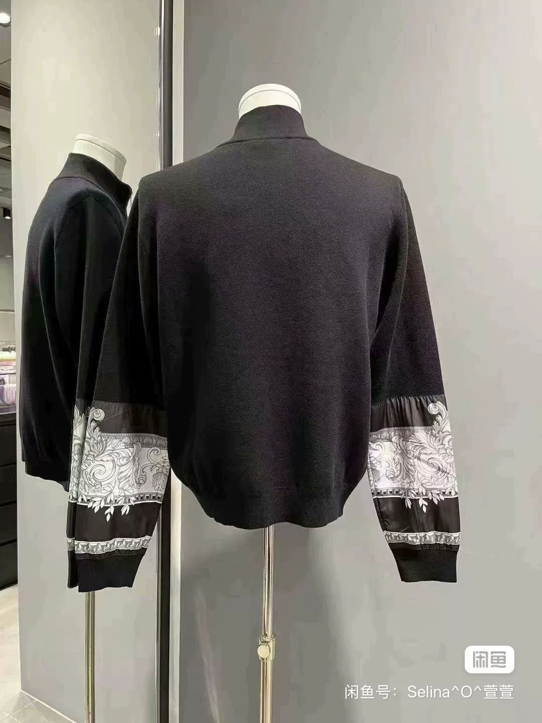 Versace Versace Men's Wool Cardigan Size US S / EU 44-46 / 1 - 2 Thumbnail