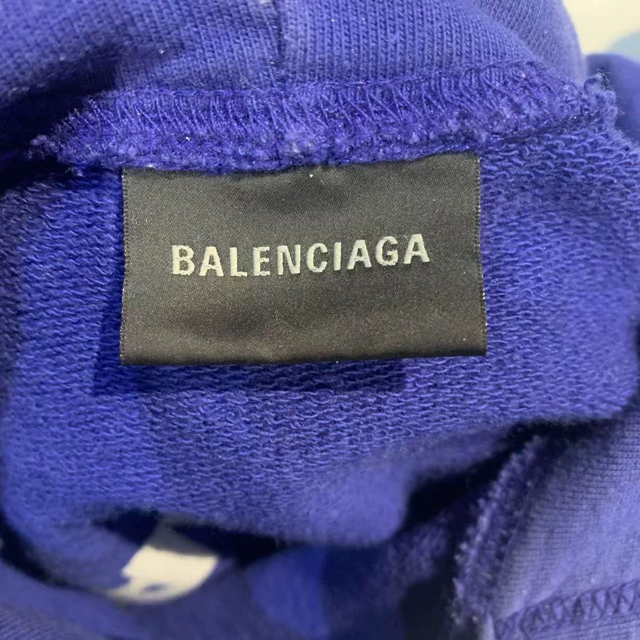 Balenciaga Balenciaga Logo Print Hoodie Size US L / EU 52-54 / 3 - 3 Thumbnail
