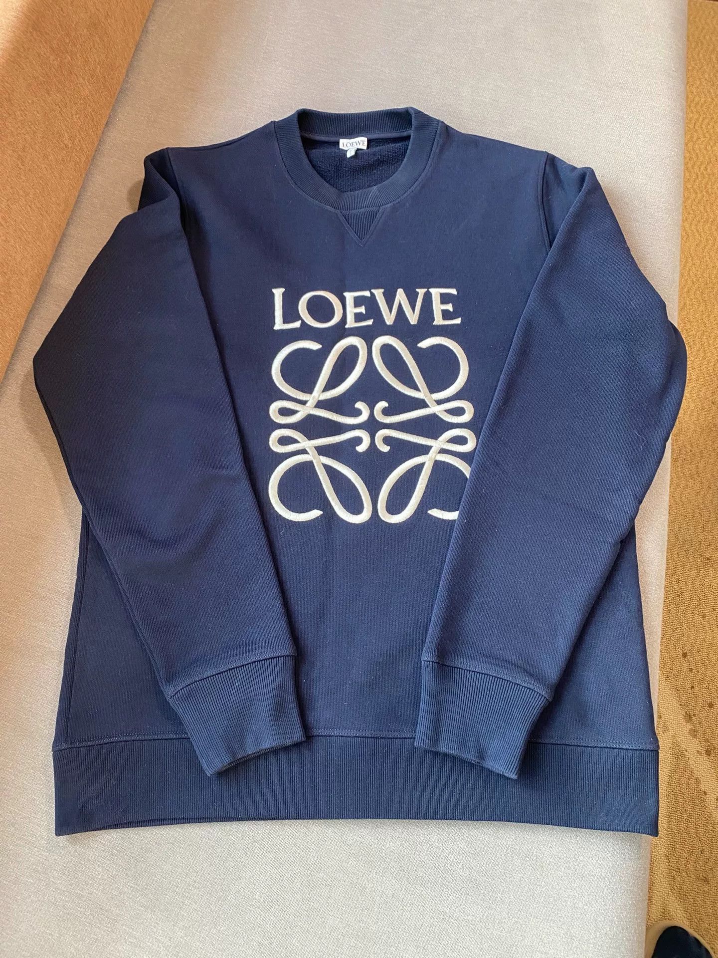 Loewe Loewe Blue Embroidered Logo Sweatshirt Size US M / EU 48-50 / 2 - 6 Thumbnail