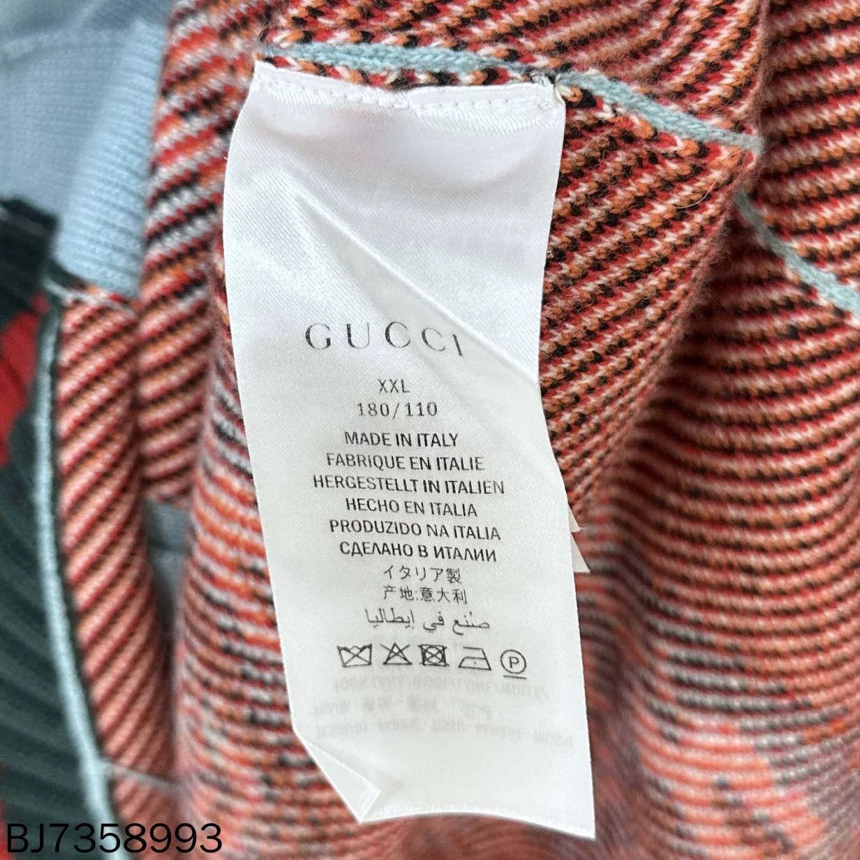 Gucci blue tiger logo cardigan by gucci Size US XXL / EU 58 / 5 - 4 Thumbnail